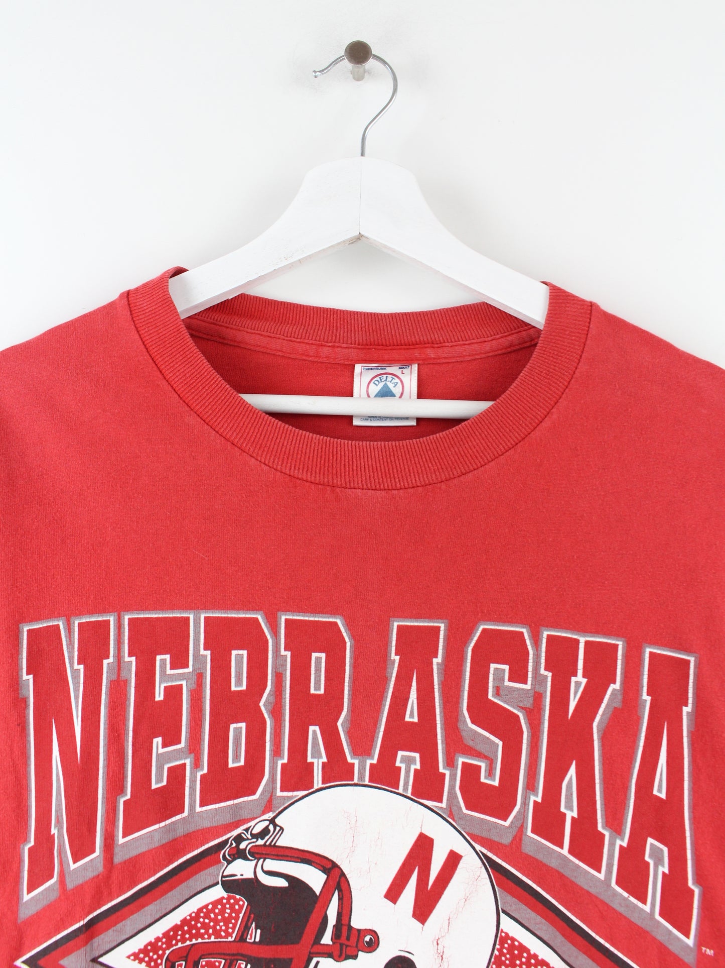 Delta Nebraska Huskers Sweatshirt Rot L