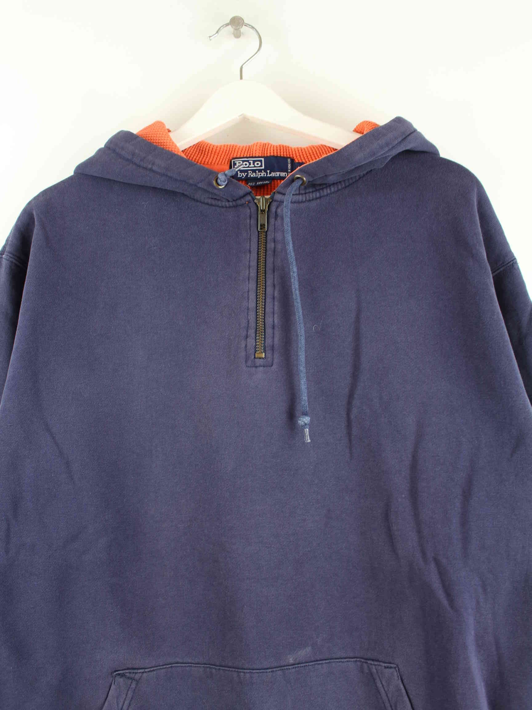 90s polo by Ralph Lauren Half zip Hooded 【公式通販】