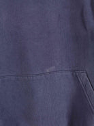 Ralph Lauren 90s Vintage Half Zip Hoodie Blau M (detail image 2)