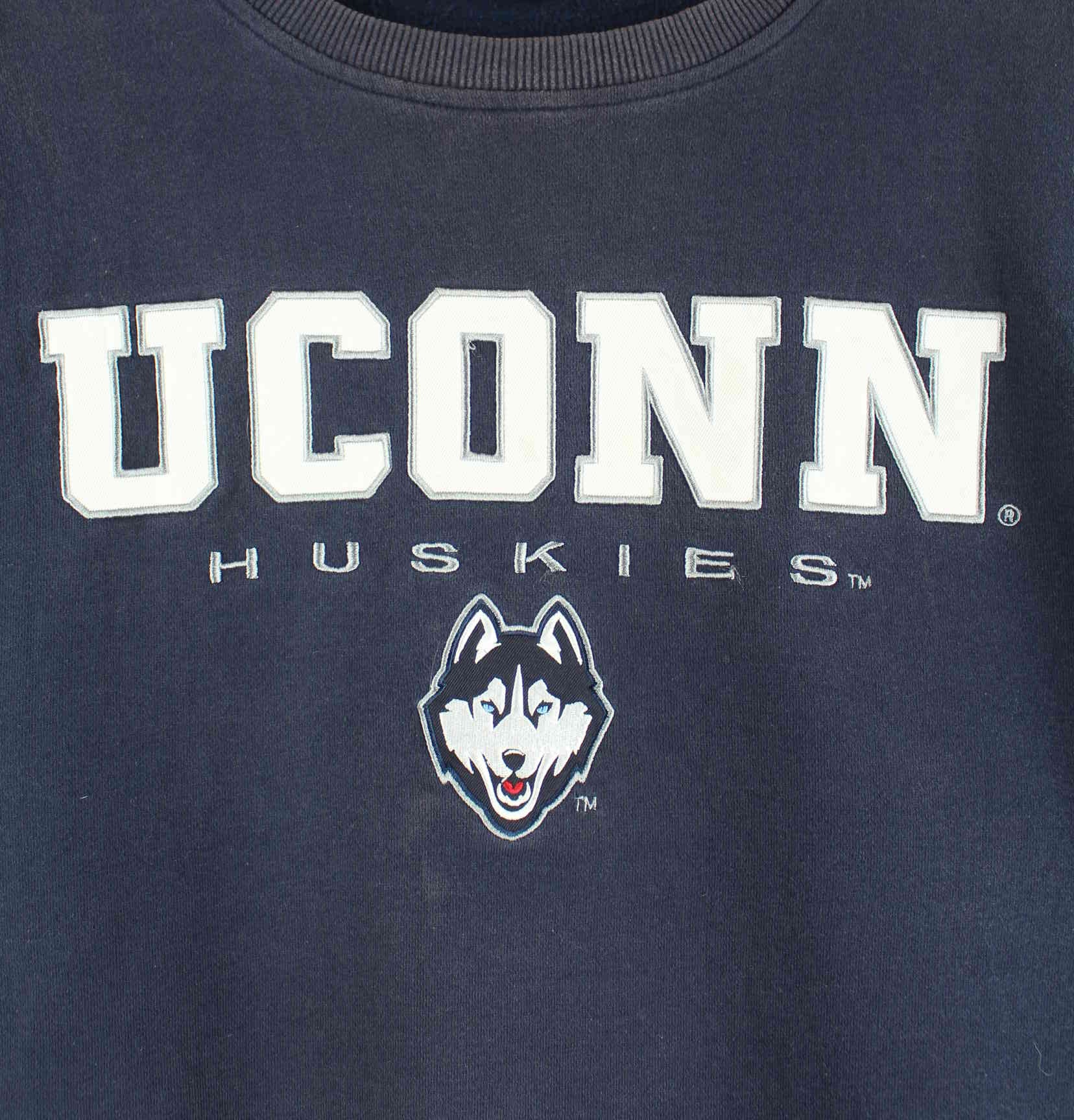 Colosseum Athletics UCONN Huskies Embroidered Sweater Blau L (detail image 1)