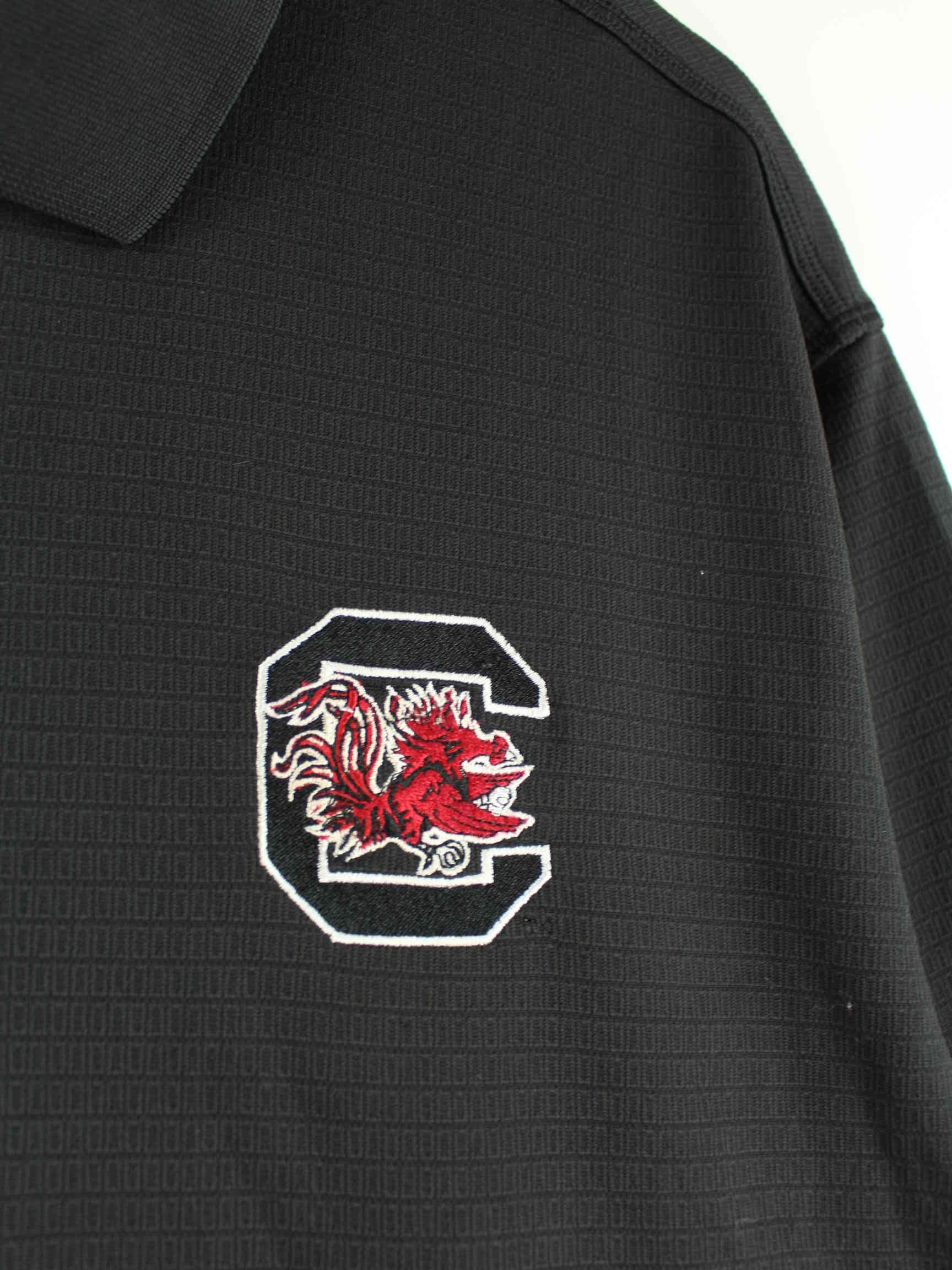 Adidas NCAA South Carolina Gamecocks Sport Polo Schwarz XXL (detail image 2)