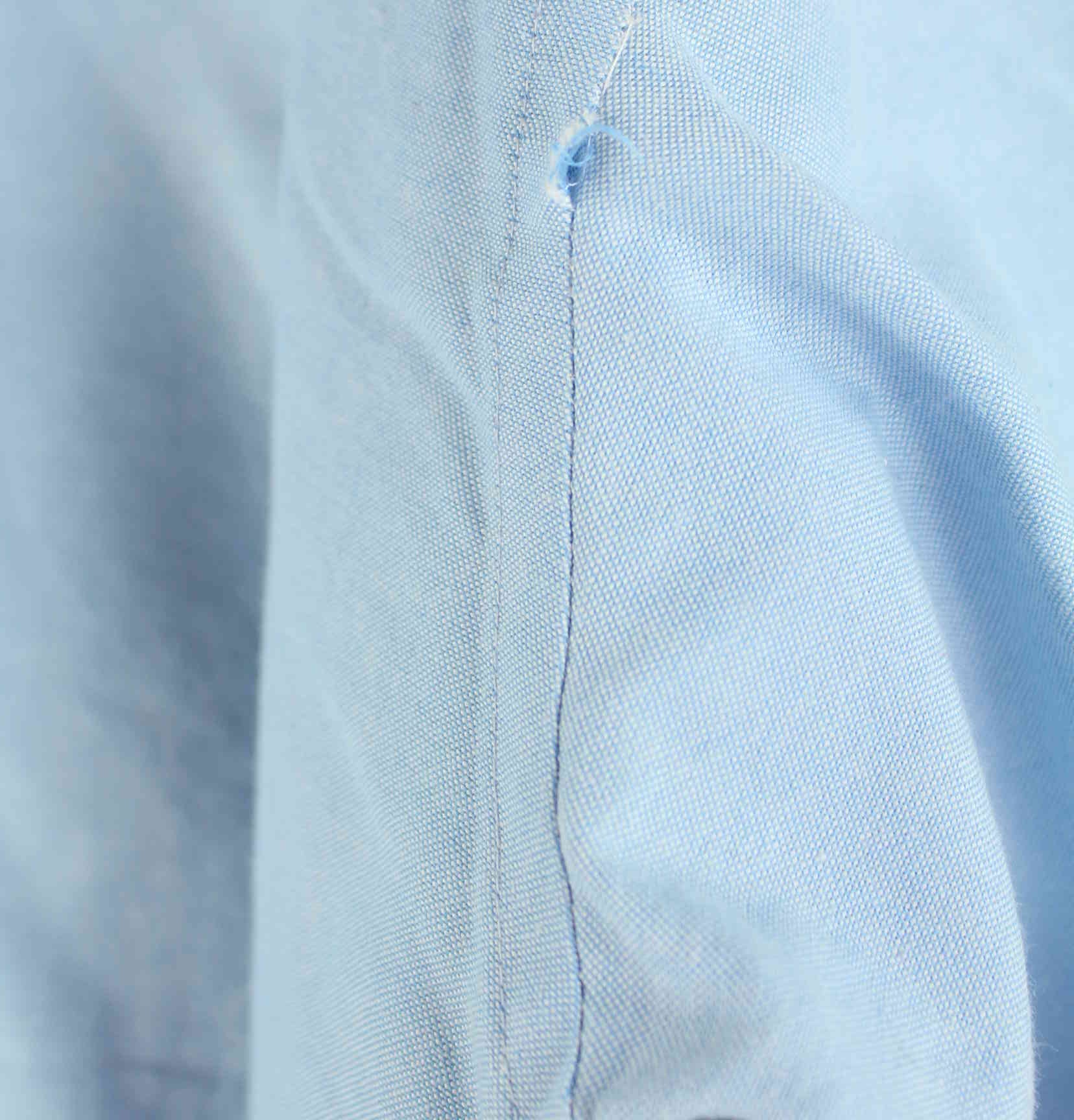 Ralph Lauren y2k Embroidered 8 Pool Hemd Blau XL (detail image 4)