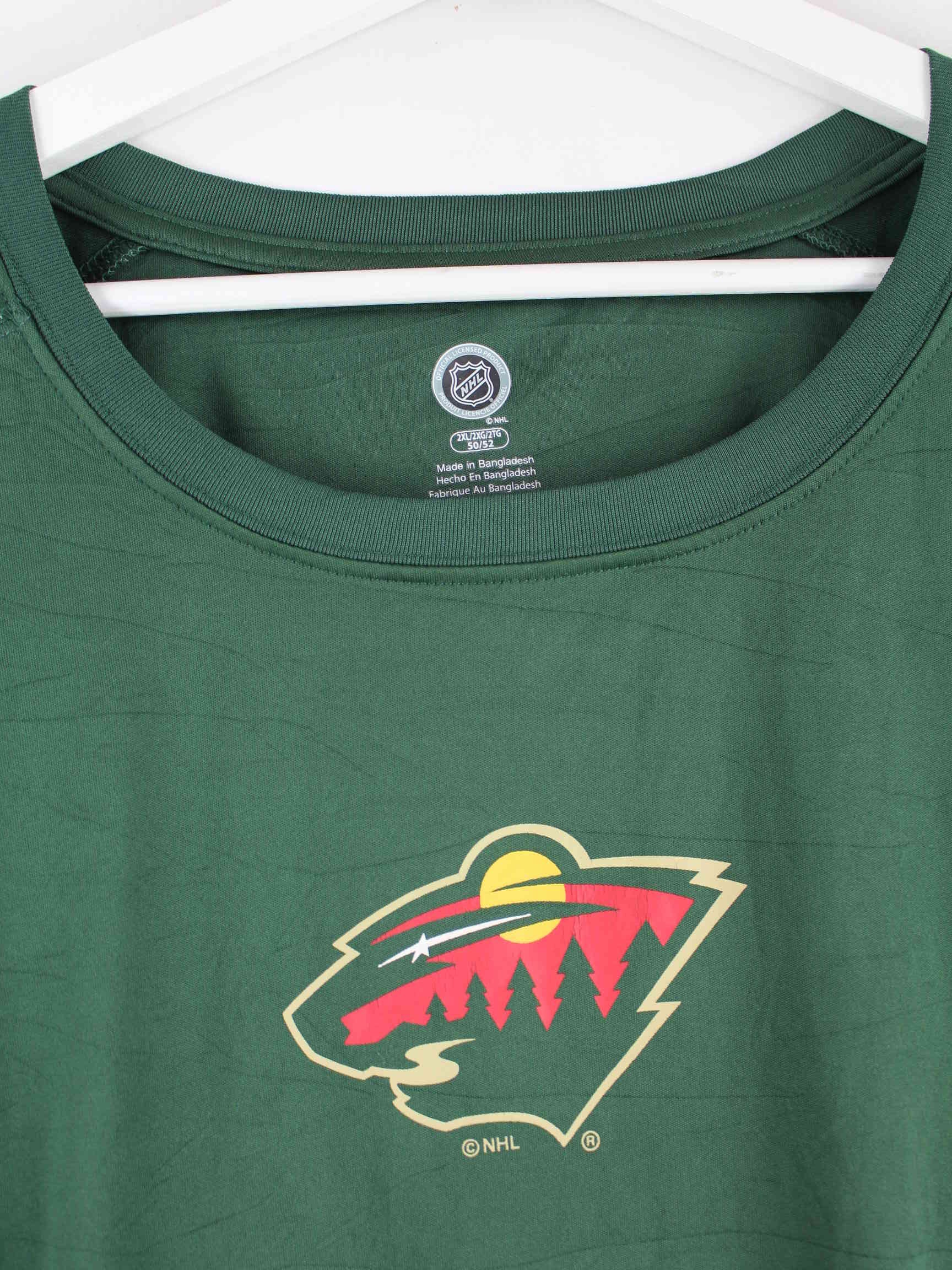 NHL Minnesota Wild Sport T-Shirt Grün XXL (detail image 2)