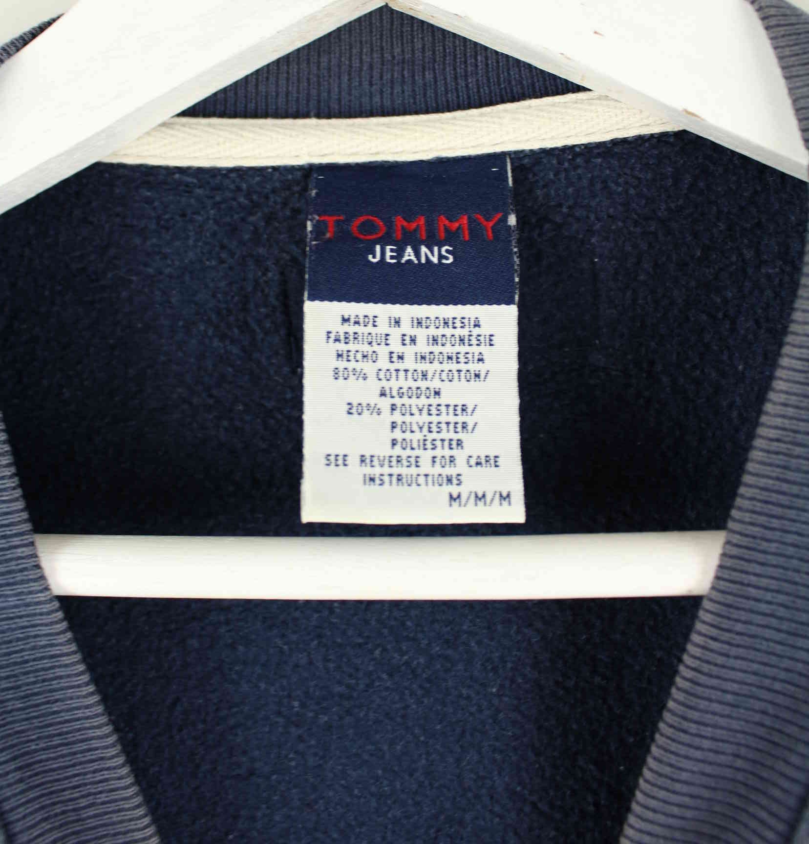 Tommy Hilfiger y2k Embroidered Sweater Blau M (detail image 2)