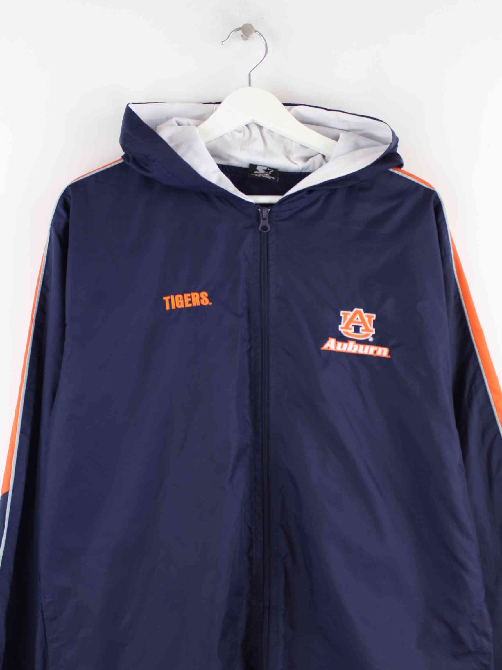 Starter 00s Auburn University Tigers Jacke Blau S (detail image 1)