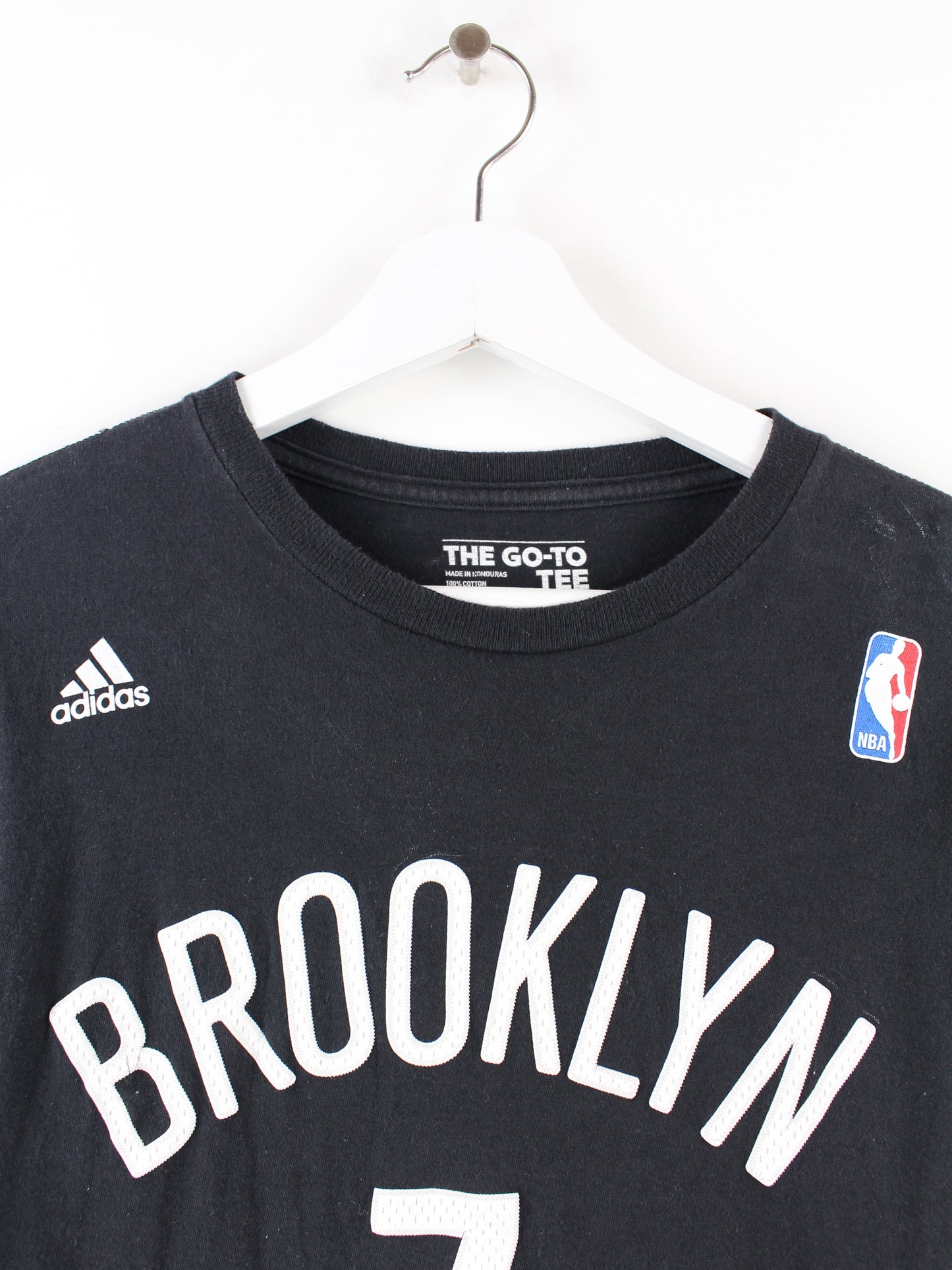 Adidas NBA Brooklyn T-Shirt Schwarz S
