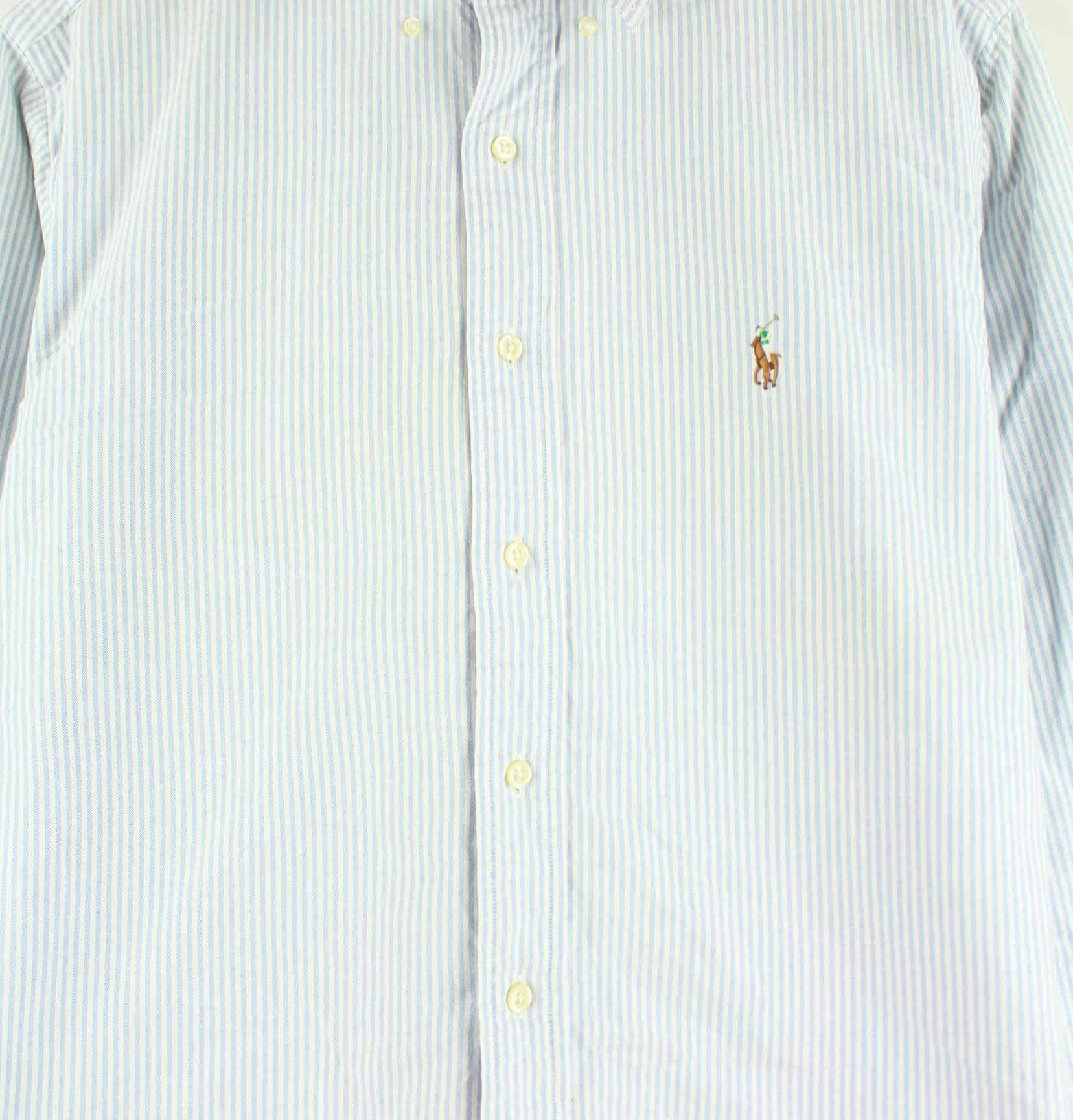 Ralph Lauren 90s Vintage Classic Fit Hemd Blau L (detail image 1)