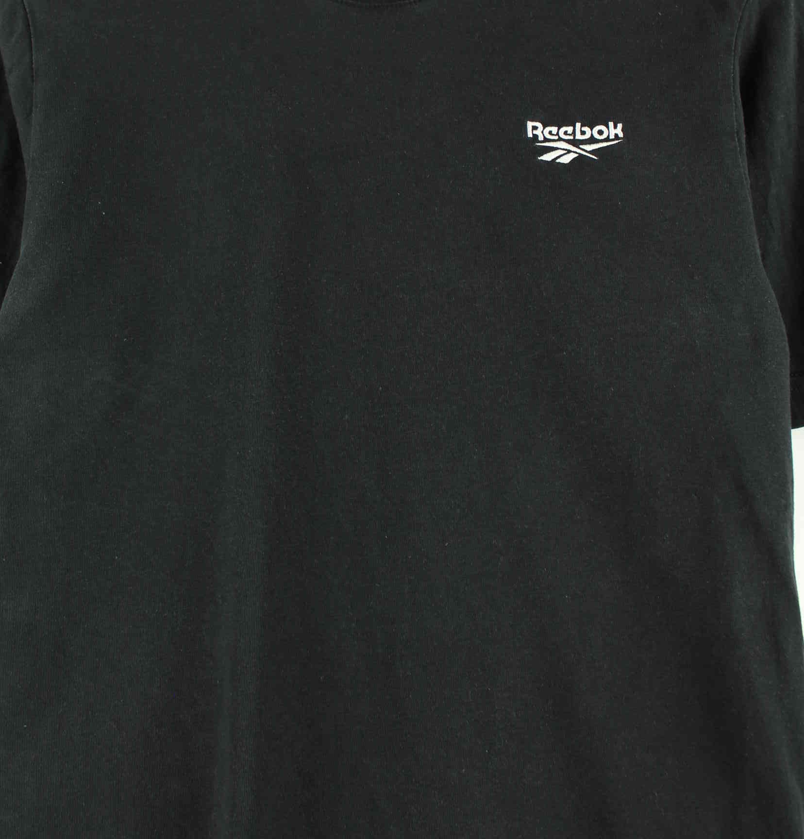 Reebok Basic Embroidered T-Shirt Schwarz S (detail image 1)