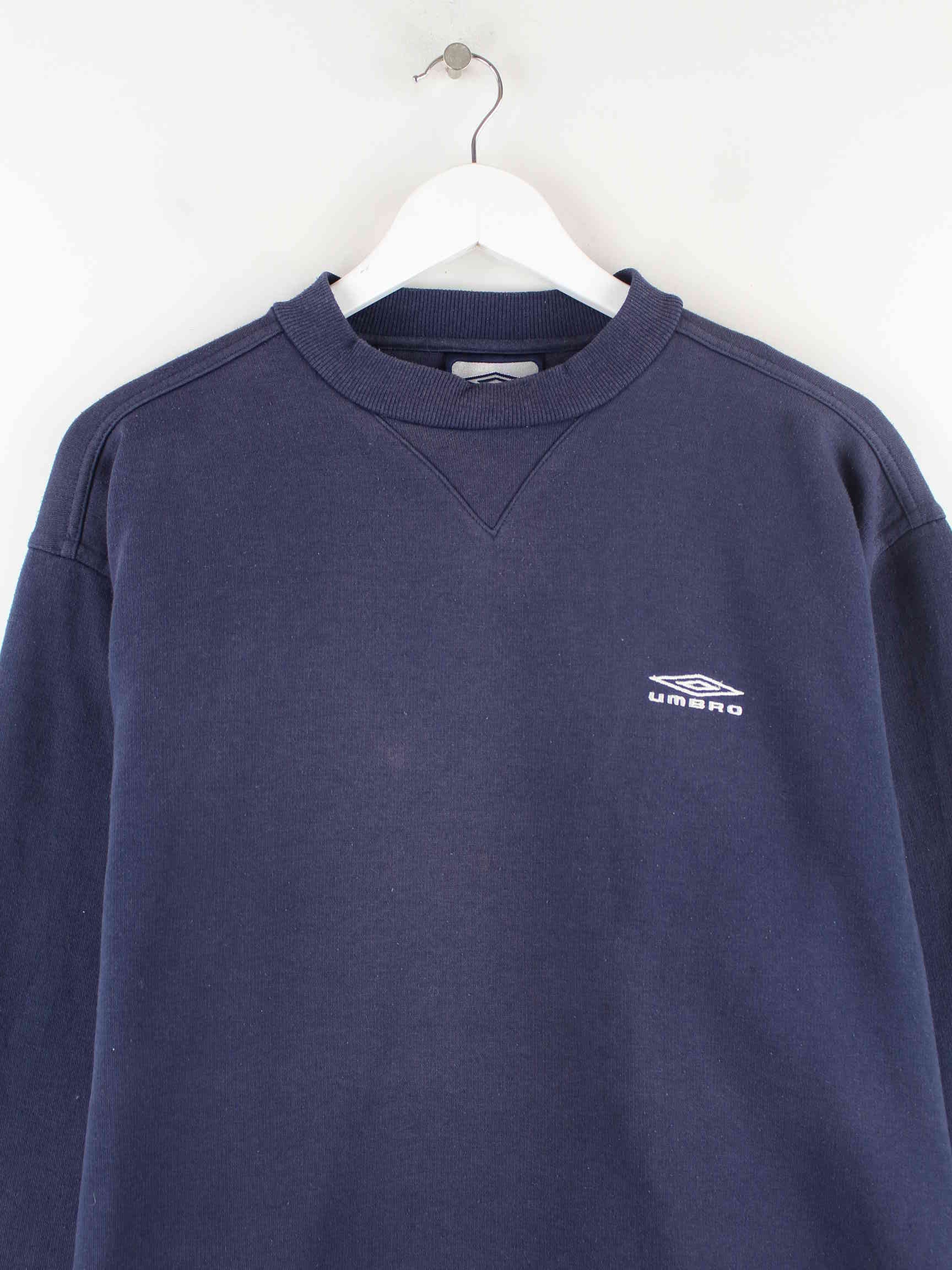 Umbro 90s Vintage Sweater Blau M (detail image 1)