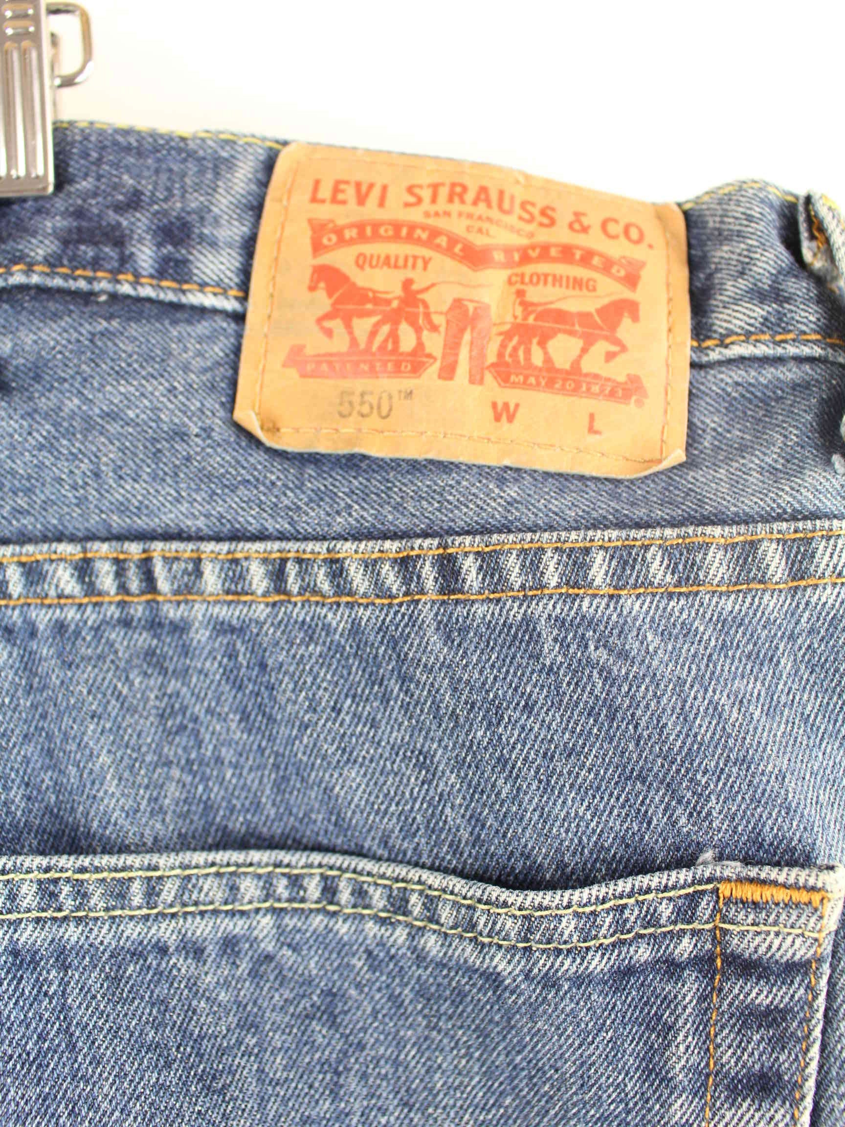 Levi's 550 Jeans Blau W54 L30 (detail image 2)