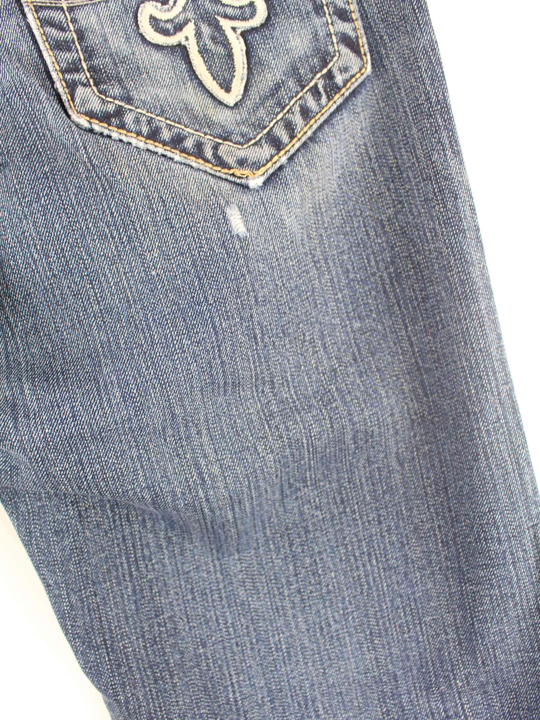 Vintage y2k Jeans Blau W32 L32 (detail image 4)