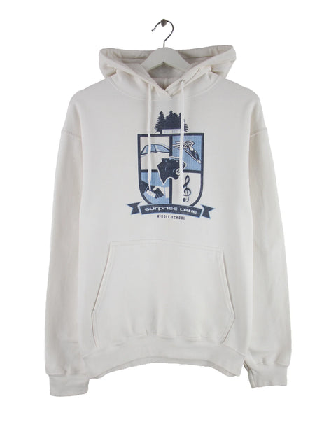 Port & Company Surprise Lake Print Hoodie Weiß M