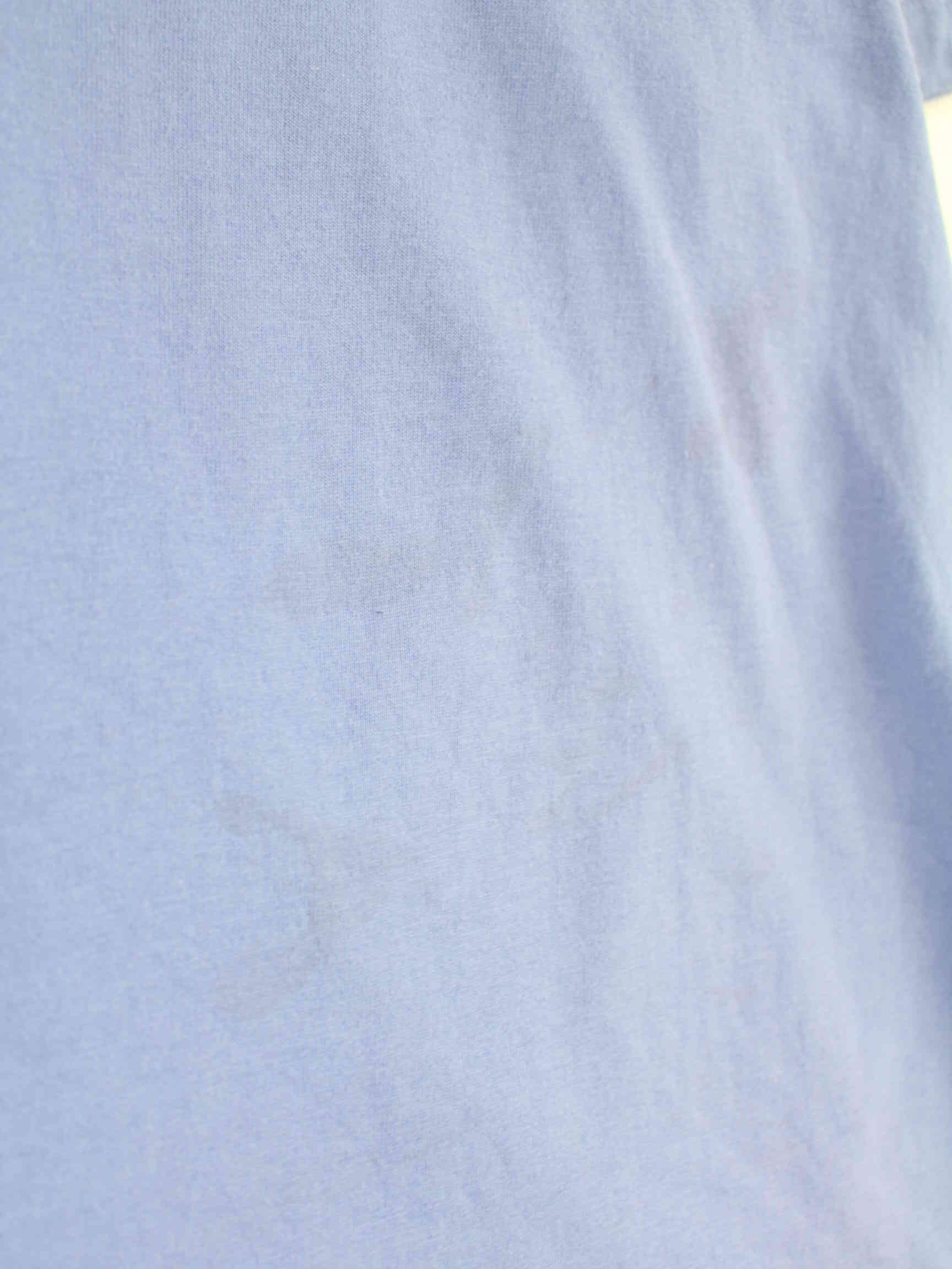 Vintage 90s Rushmore Print Single Stitch T-Shirt Blau L (detail image 2)