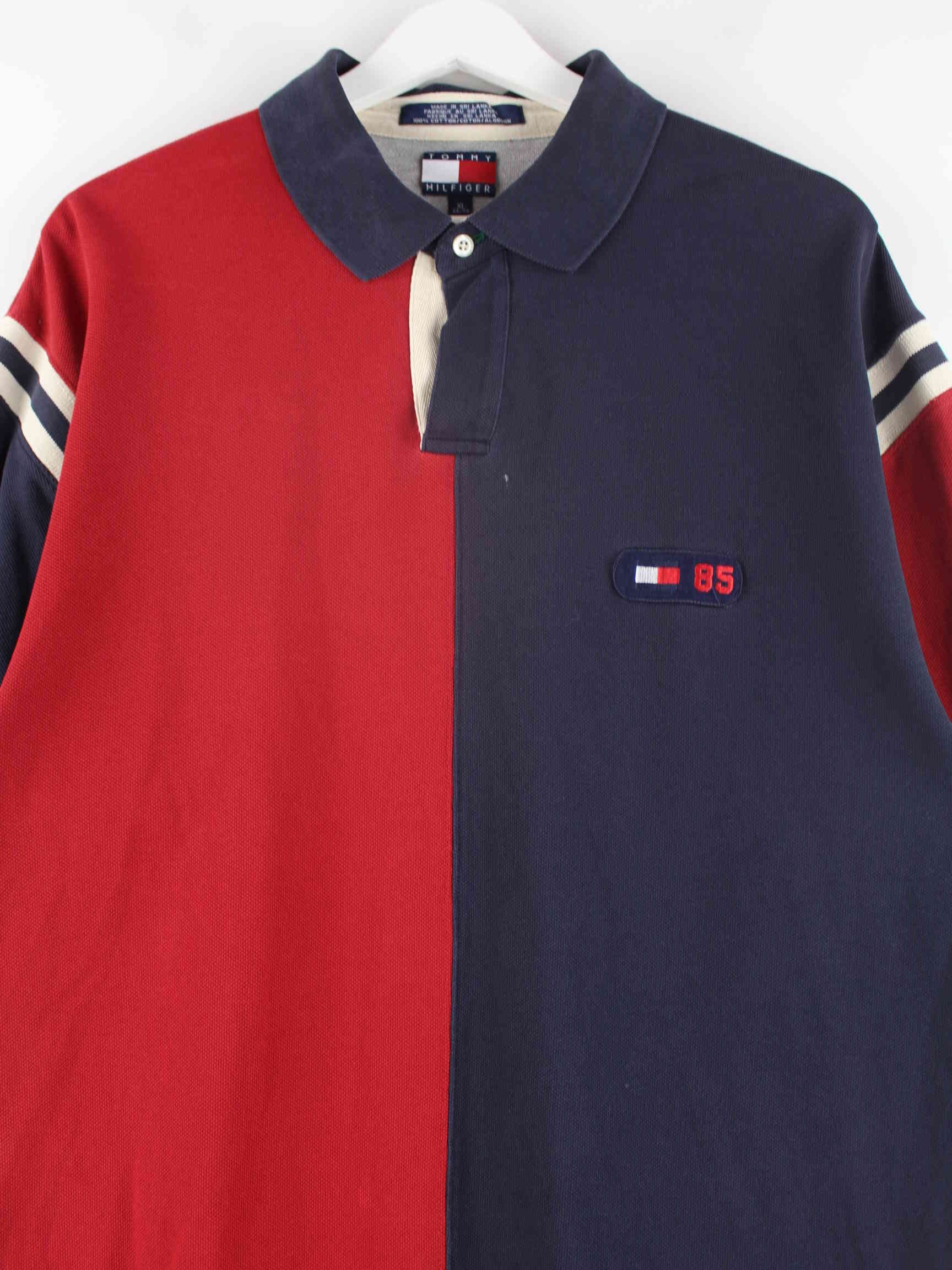 Tommy Hilfiger 90s Vintage Polo Mehrfarbig XL (detail image 1)