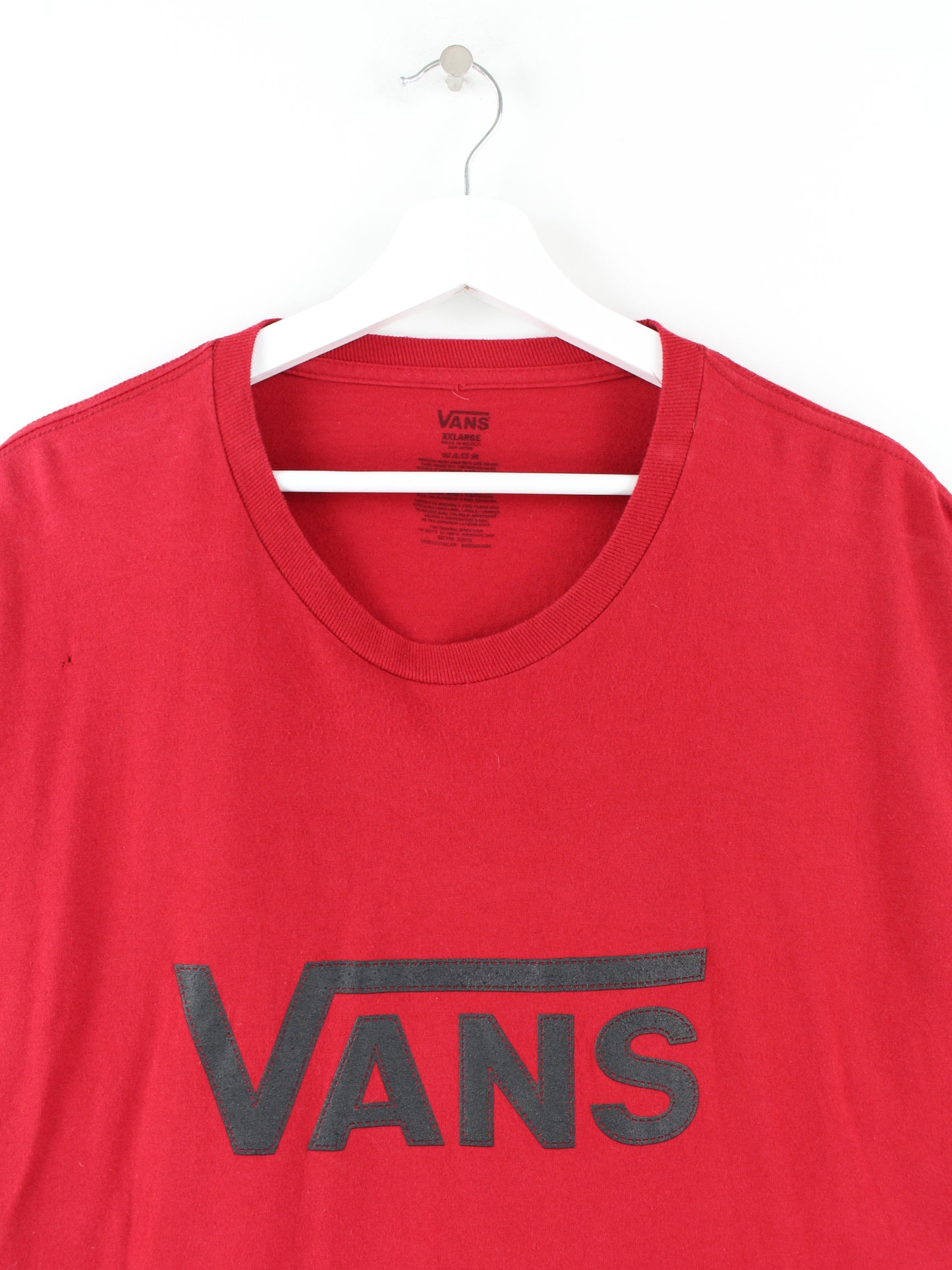 Vans Print T-Shirt Rot XXL