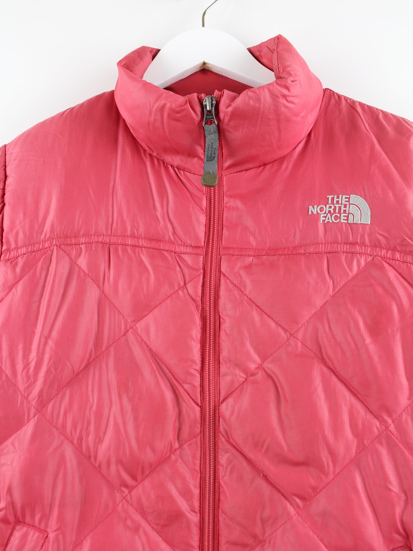 Womens The North Face Long Jacket Pink shops Size Medium