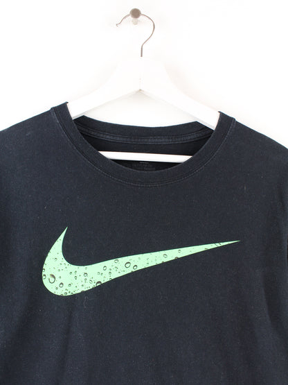 Nike Big Swoosh T-Shirt Schwarz M