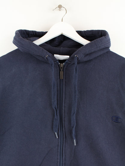 Champion Basic Zip Hoodie Blau 3XL – Peeces