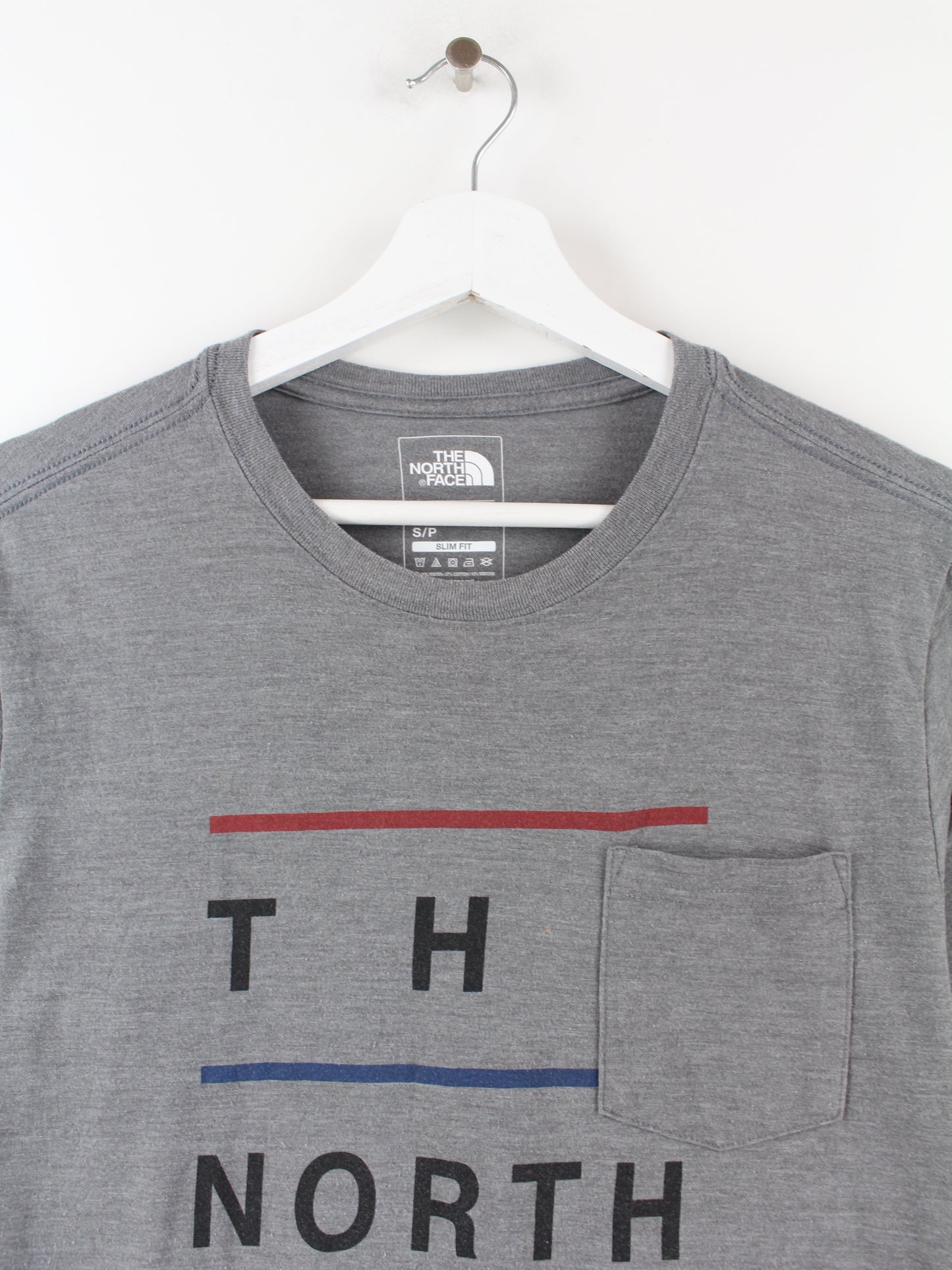 The North Face Print T-Shirt Grau S