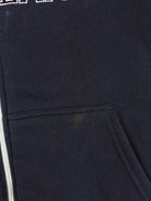 Vintage London Embroidered Zip Hoodie Blau XXL (detail image 2)