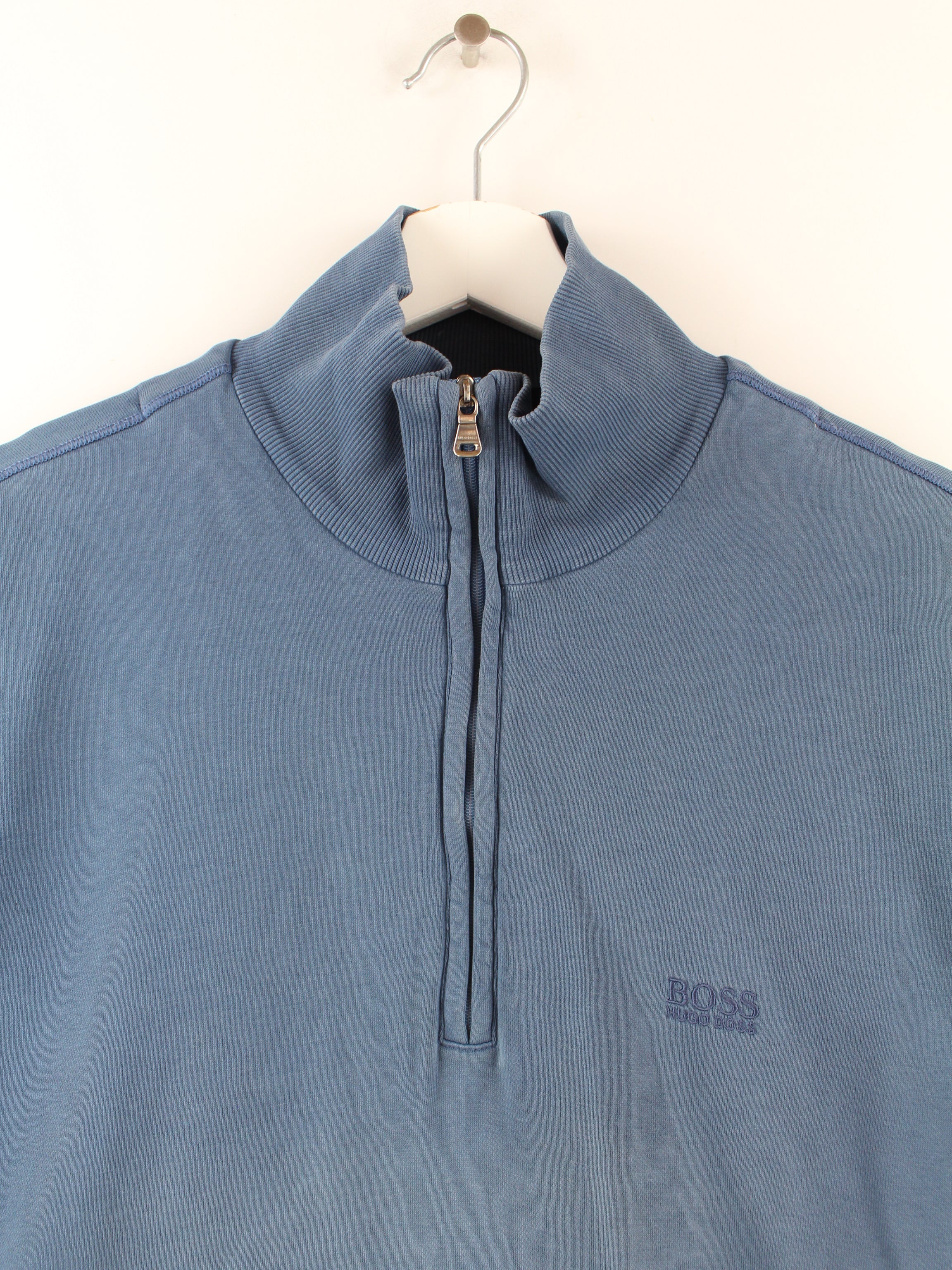 Hugo boss half hot sale zip sweater