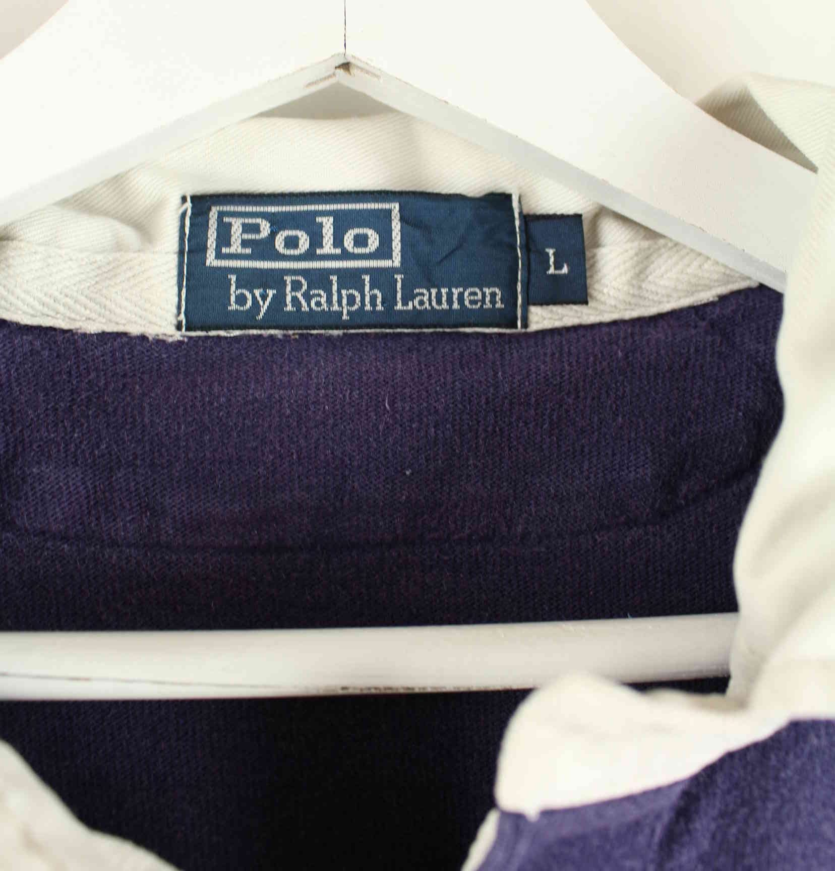 Ralph Lauren 90s Vintage Polo Sweater Lila L (detail image 2)
