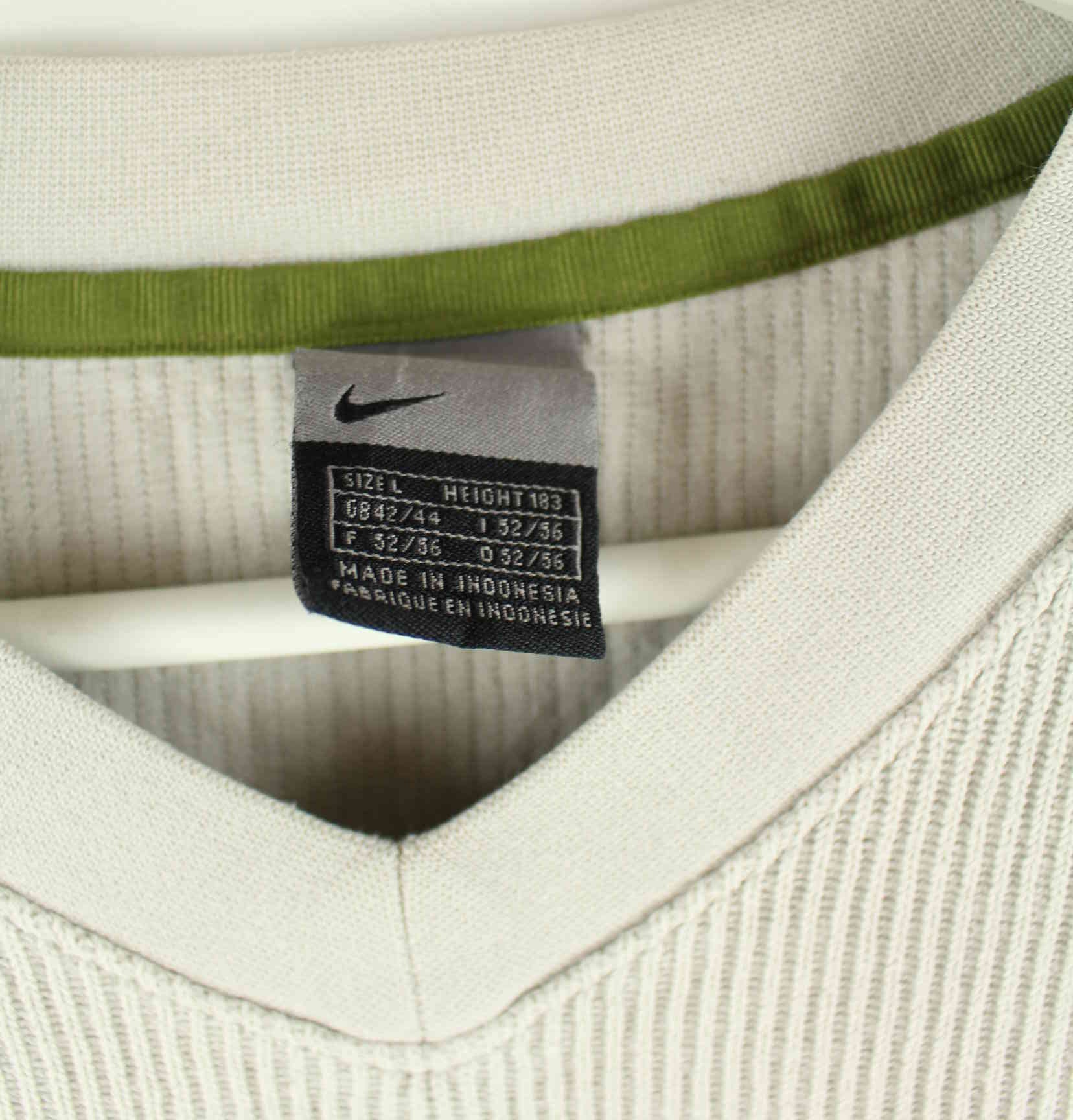 Nike y2k Athle71c V-Neck Sweater Grau L (detail image 2)