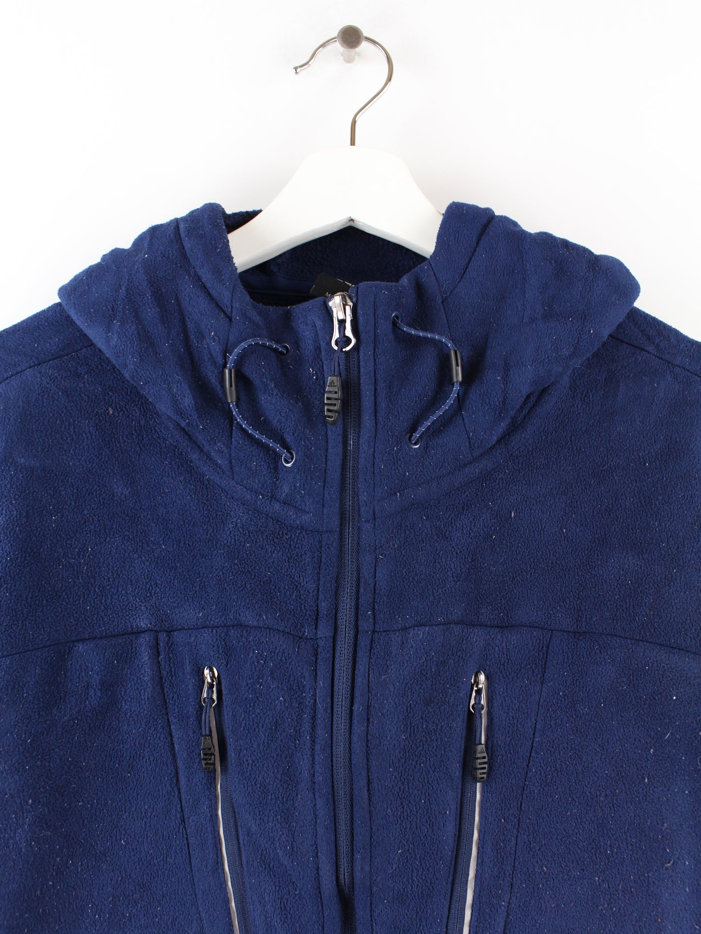 Adidas Basic Fleece Jacke Blau XL