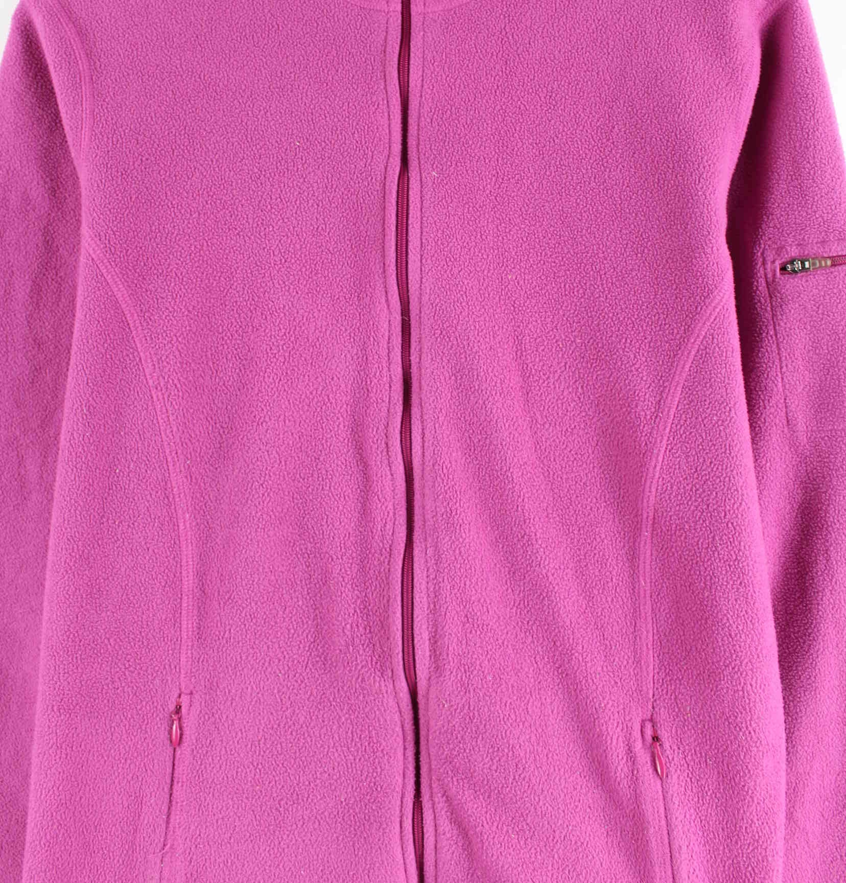 L.L. Bean Damen Fleece Sweatjacke Pink M (detail image 1)