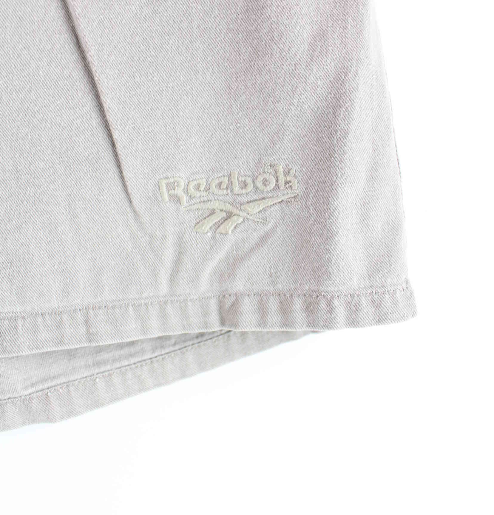 Reebok 90s Vintage Shorts Beige W34 (detail image 1)