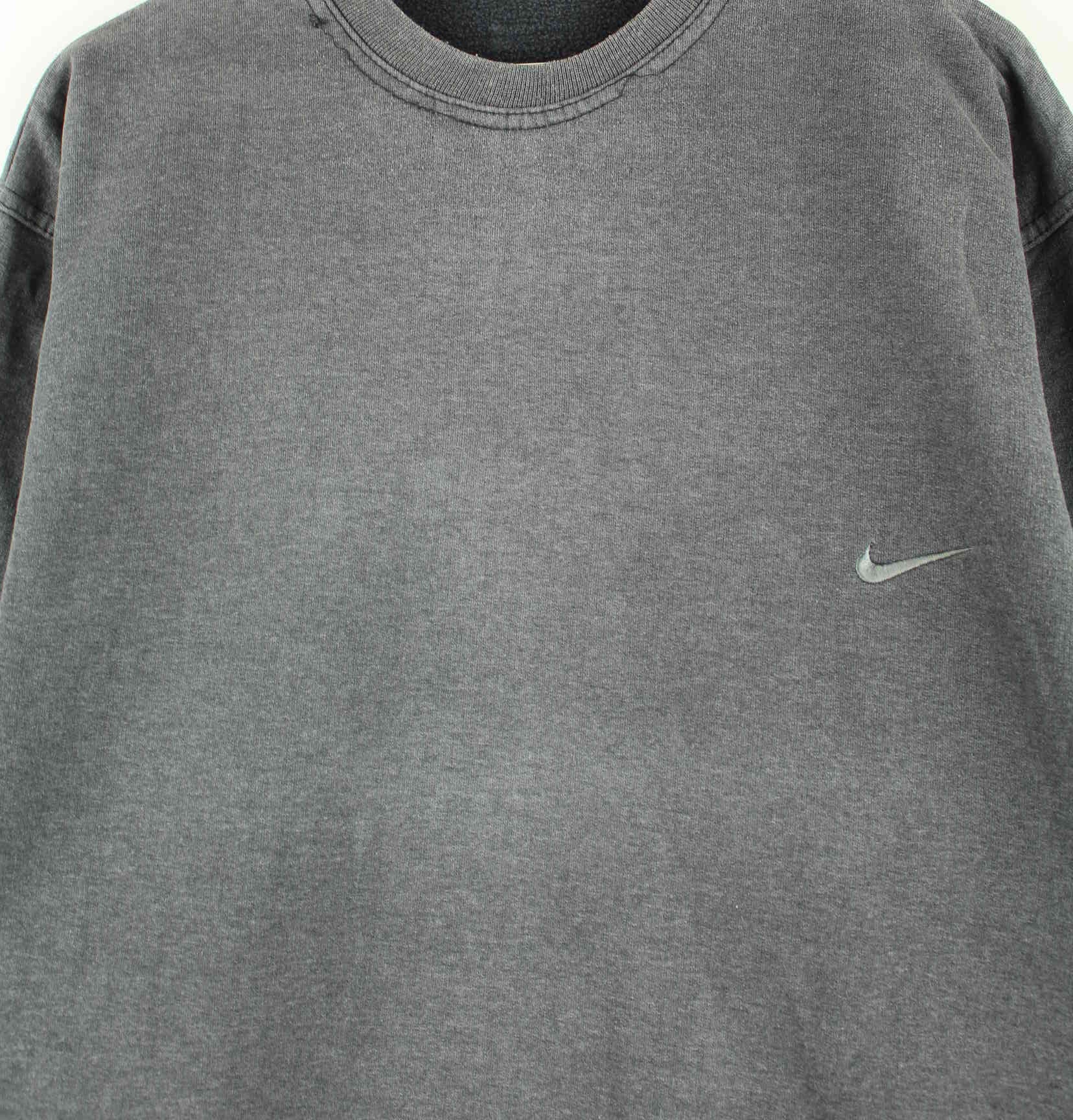 Nike y2k Swoosh Basic Sweater Grau XL (detail image 1)