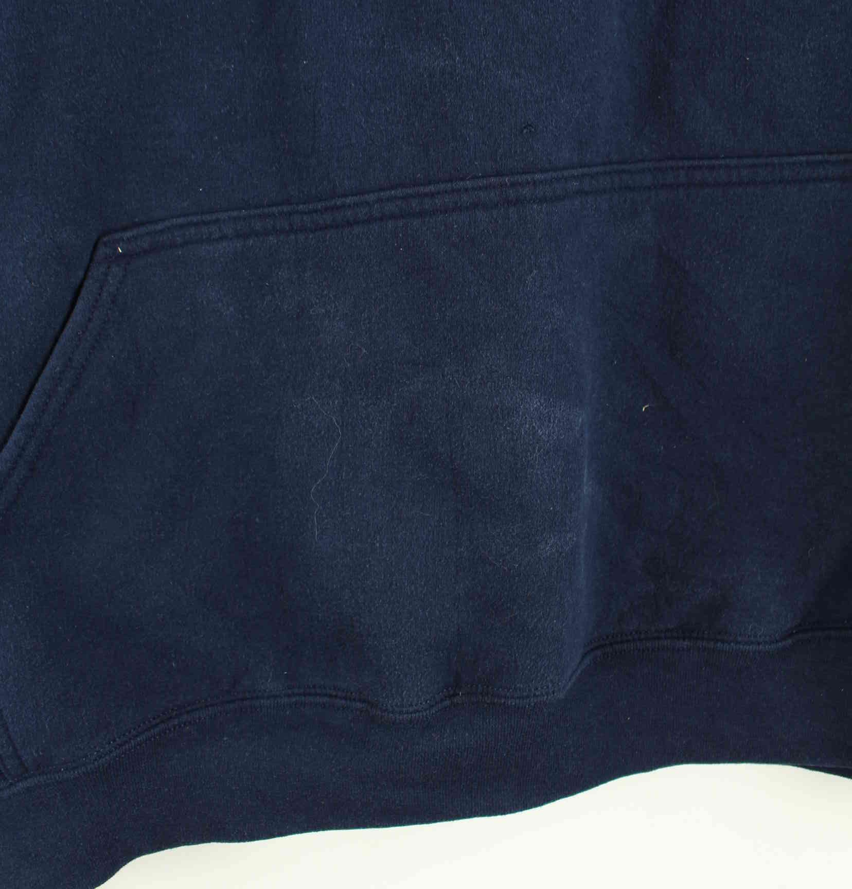 Gildan y2k Panthers Dad Embroidered Leather Hoodie Blau XXL (detail image 2)