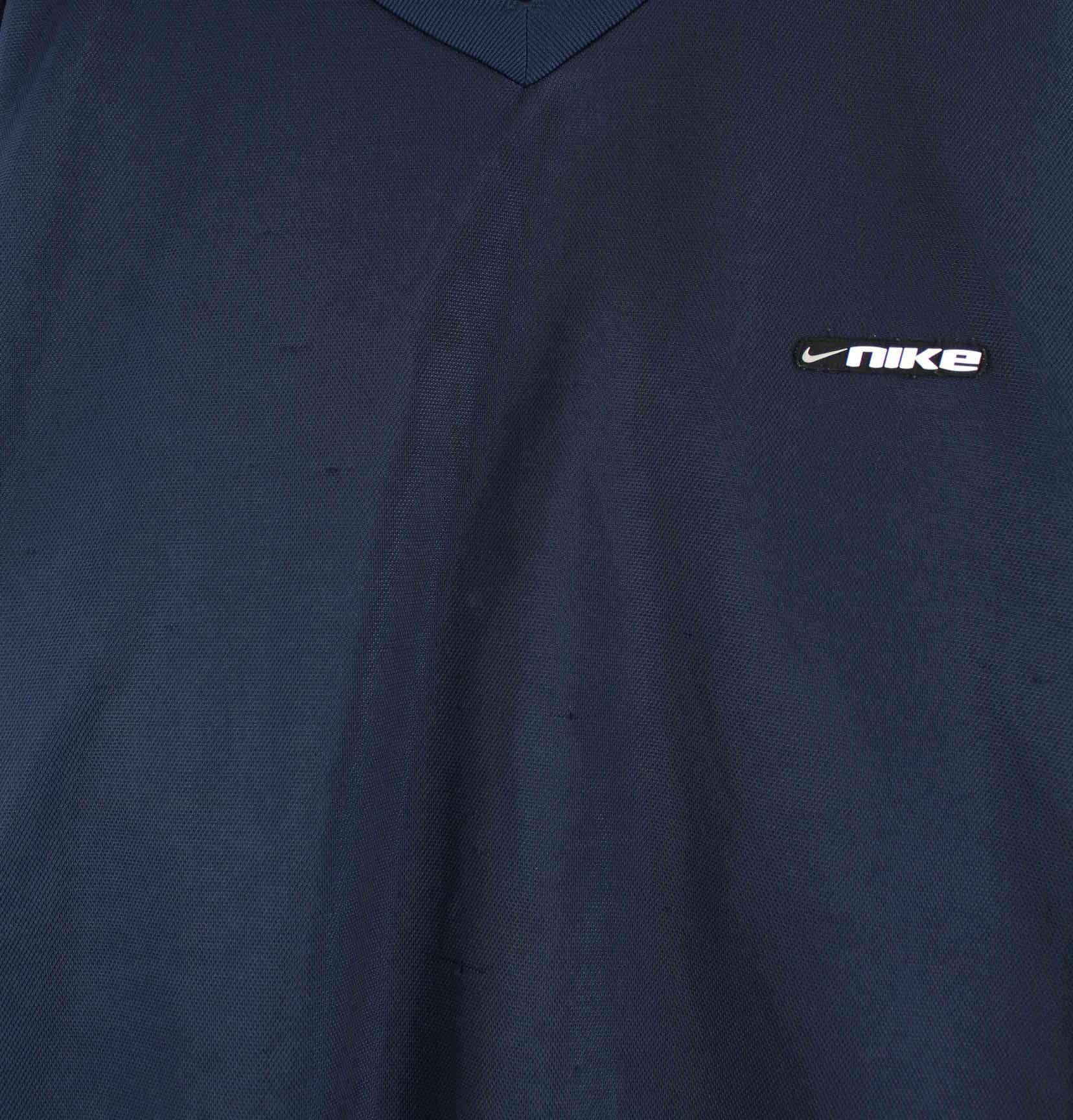 Nike y2k V-Neck Sport Sweatshirt Blau XL (detail image 1)