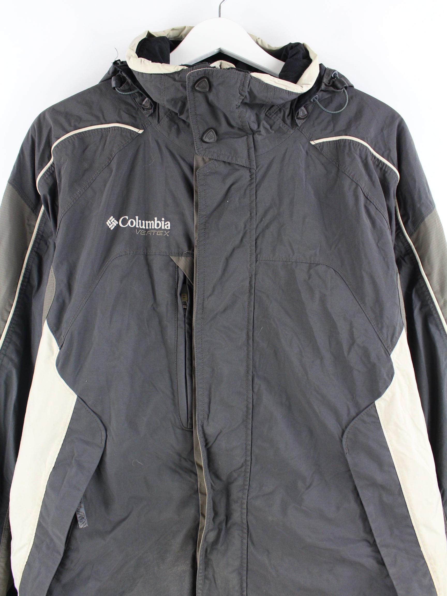 Columbia Vertex Omni Shield Jacket Gray L Peeces