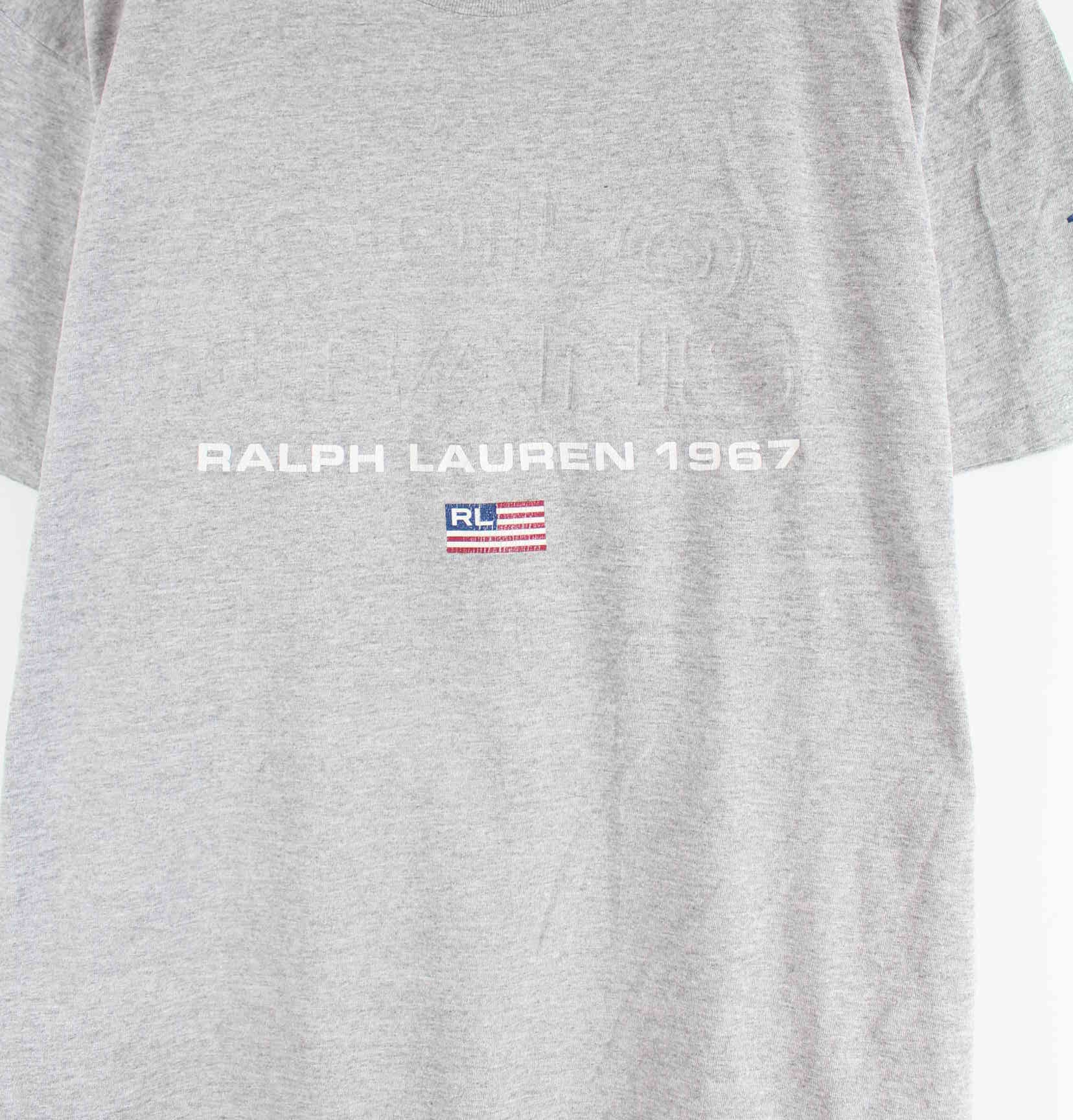 Ralph Lauren Embroidered T-Shirt Grau XL (detail image 1)