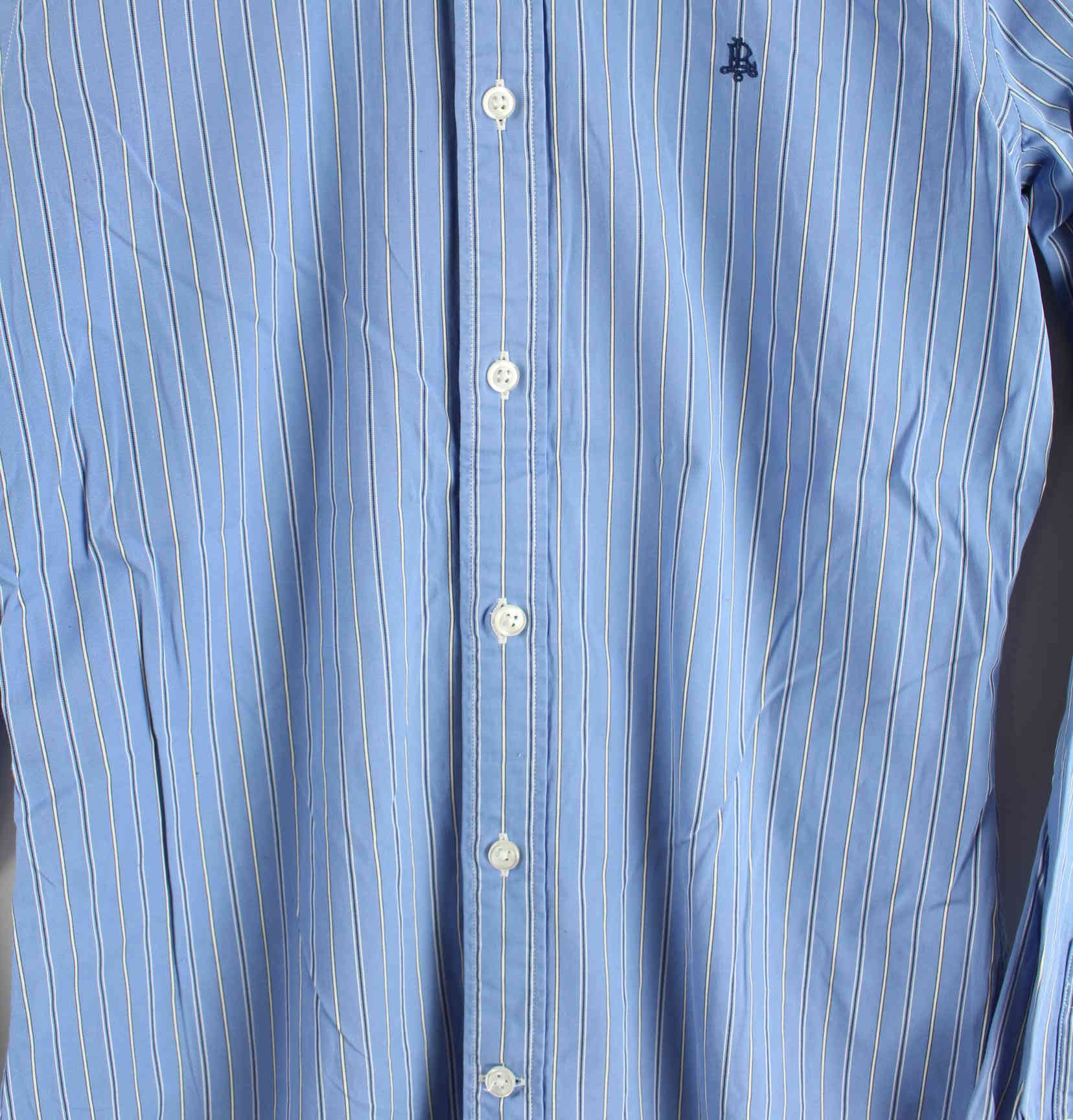 Ralph Lauren Damen Striped Hemd Blau S (detail image 1)