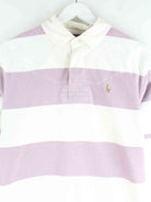 Ralph Lauren 90s Vintage Gestreiftes Polo Weiß L (detail image 1)