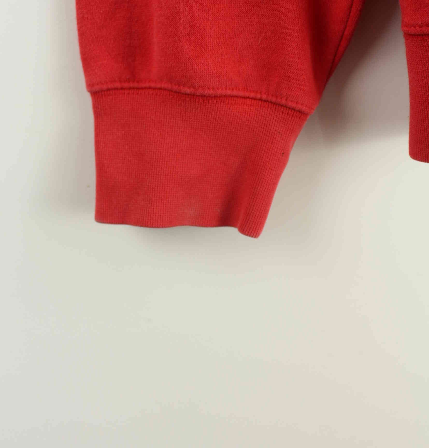 Fila Embroidered Logo Sweater Rot S (detail image 2)