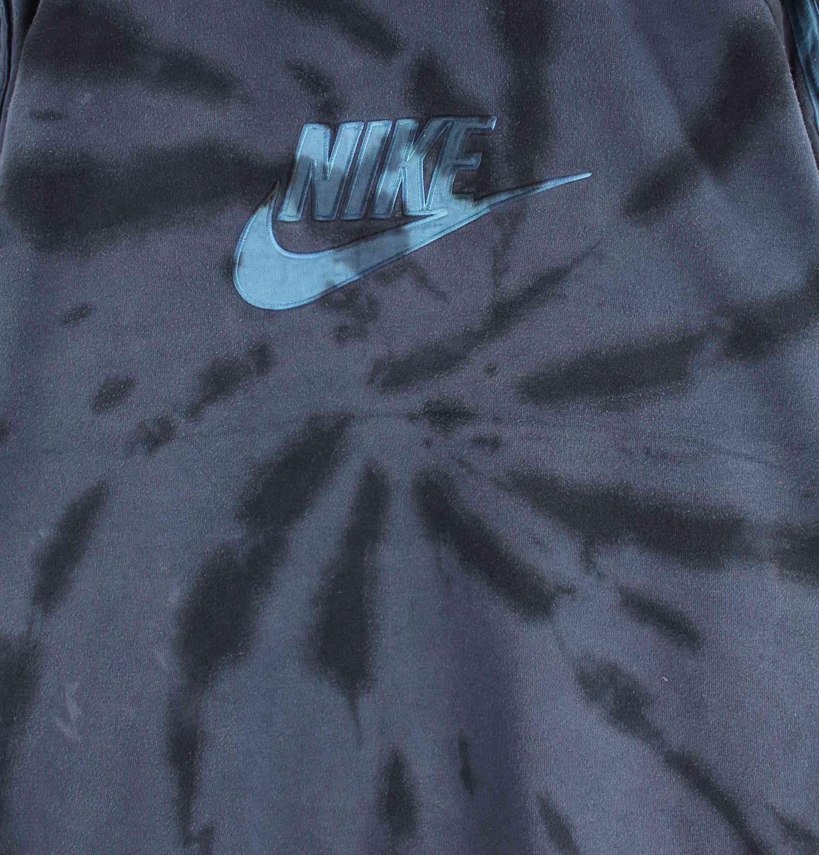 Nike y2k Embroidered Tie Die Sweater Blau L (detail image 1)