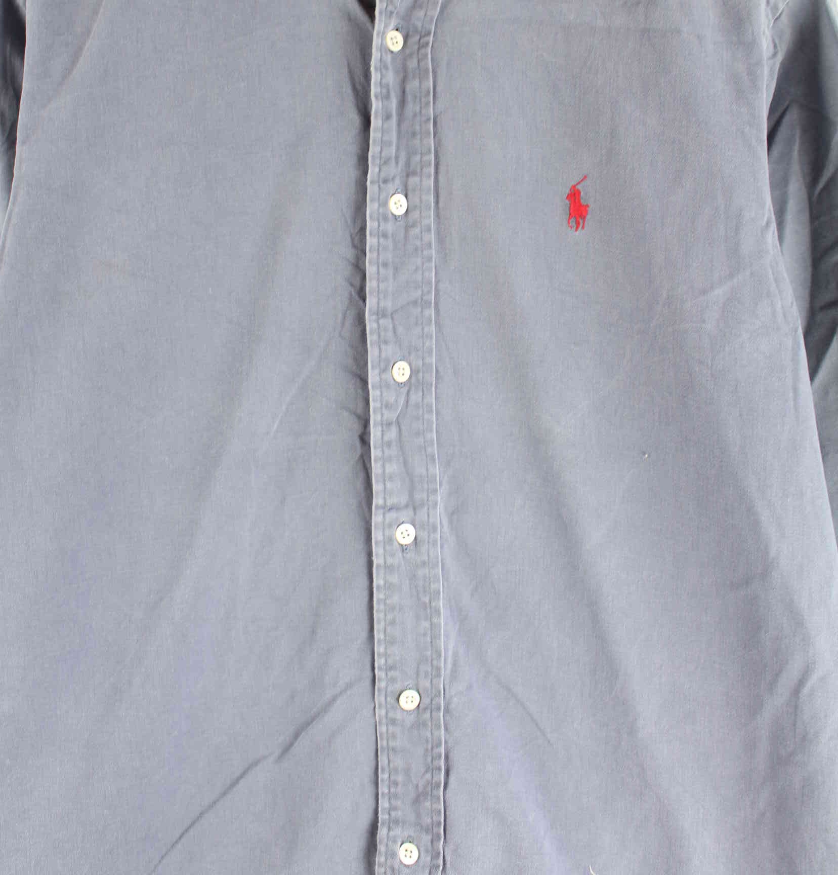 Ralph Lauren 90s Vintage Hemd Blau L (detail image 1)