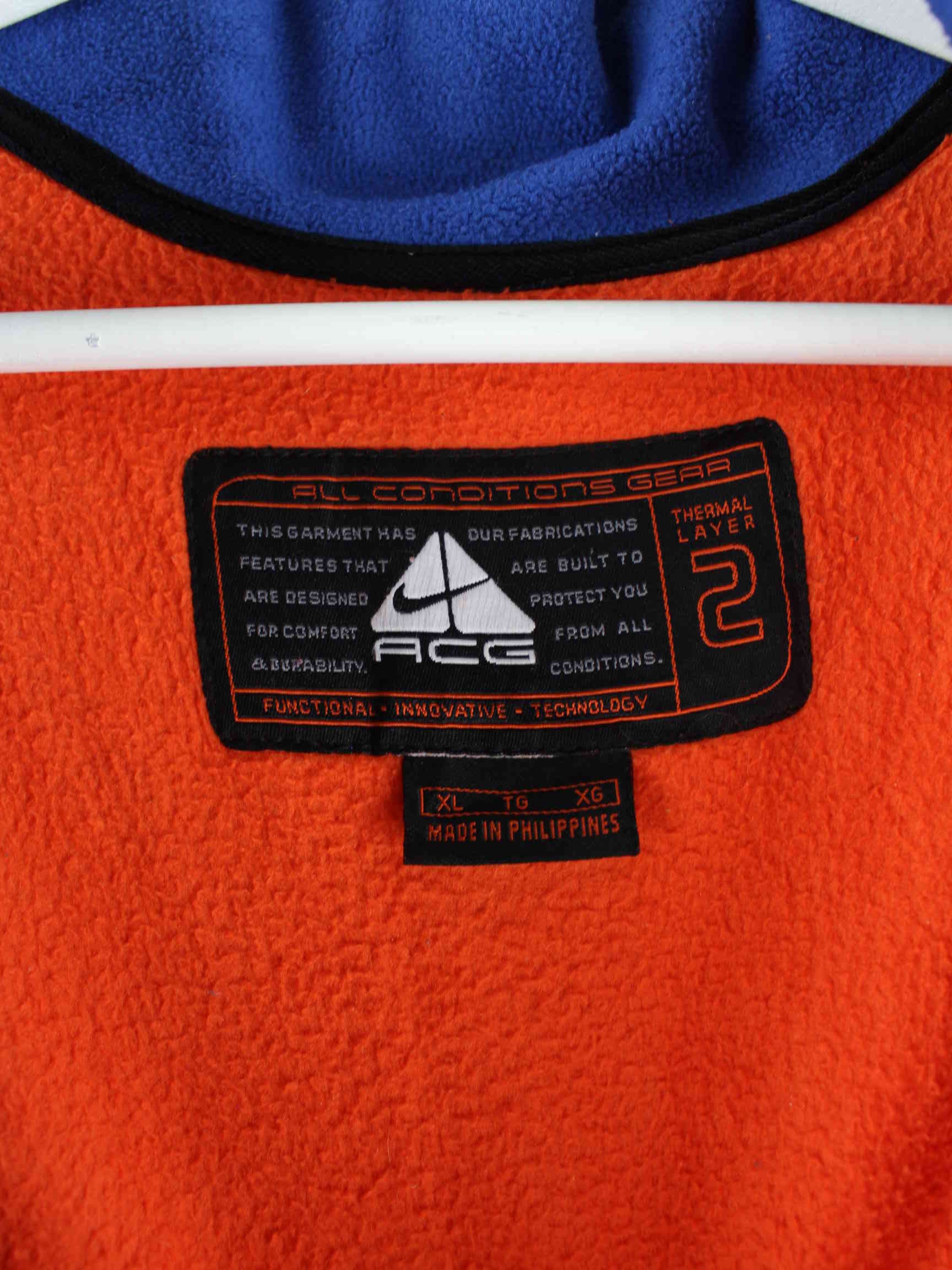 Nike ACG y2k Fleece Weste Orange XL (detail image 3)