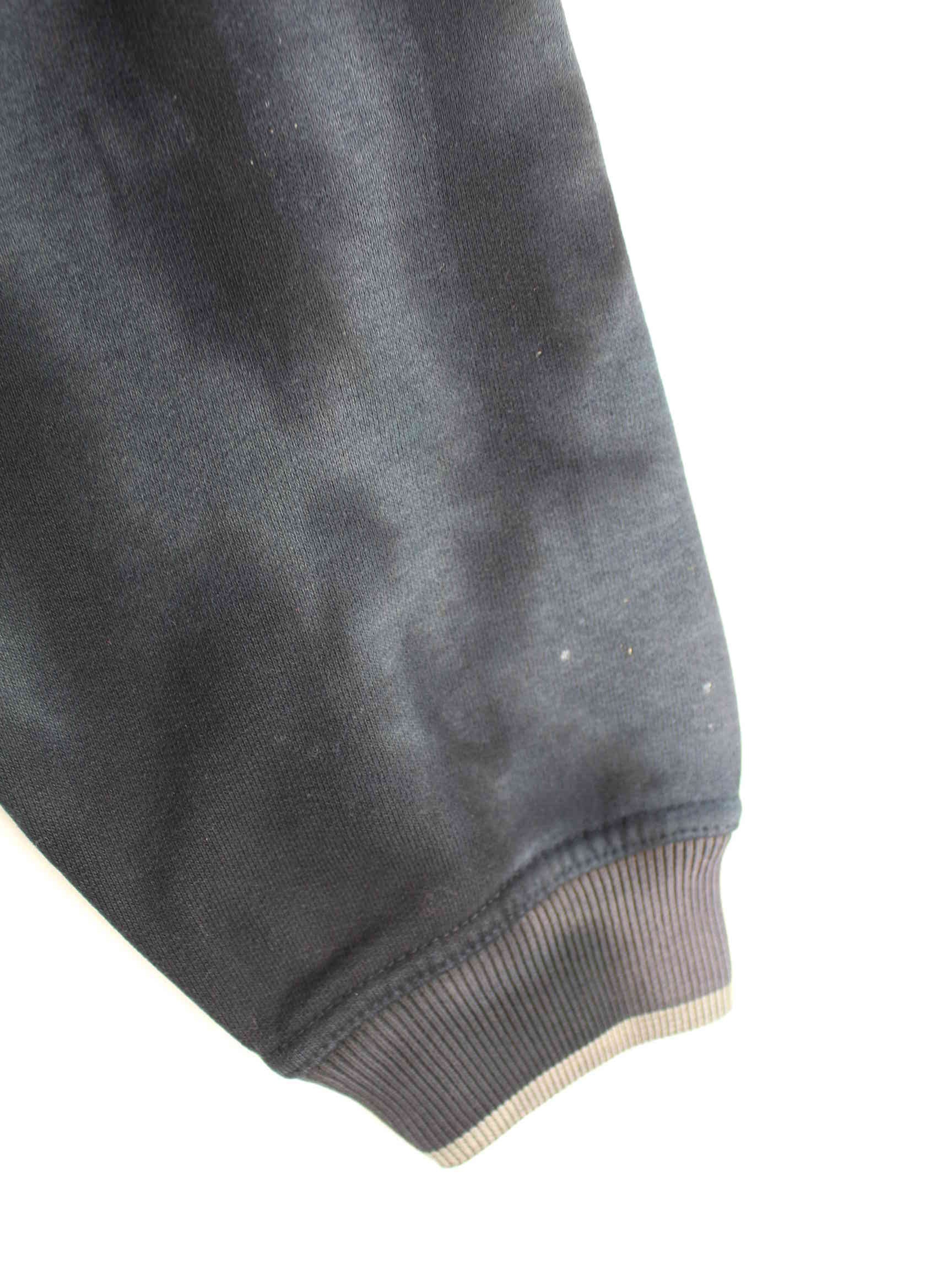 Reebok 90s Vintage Embroidered Tie Die Sweater Blau M (detail image 4)