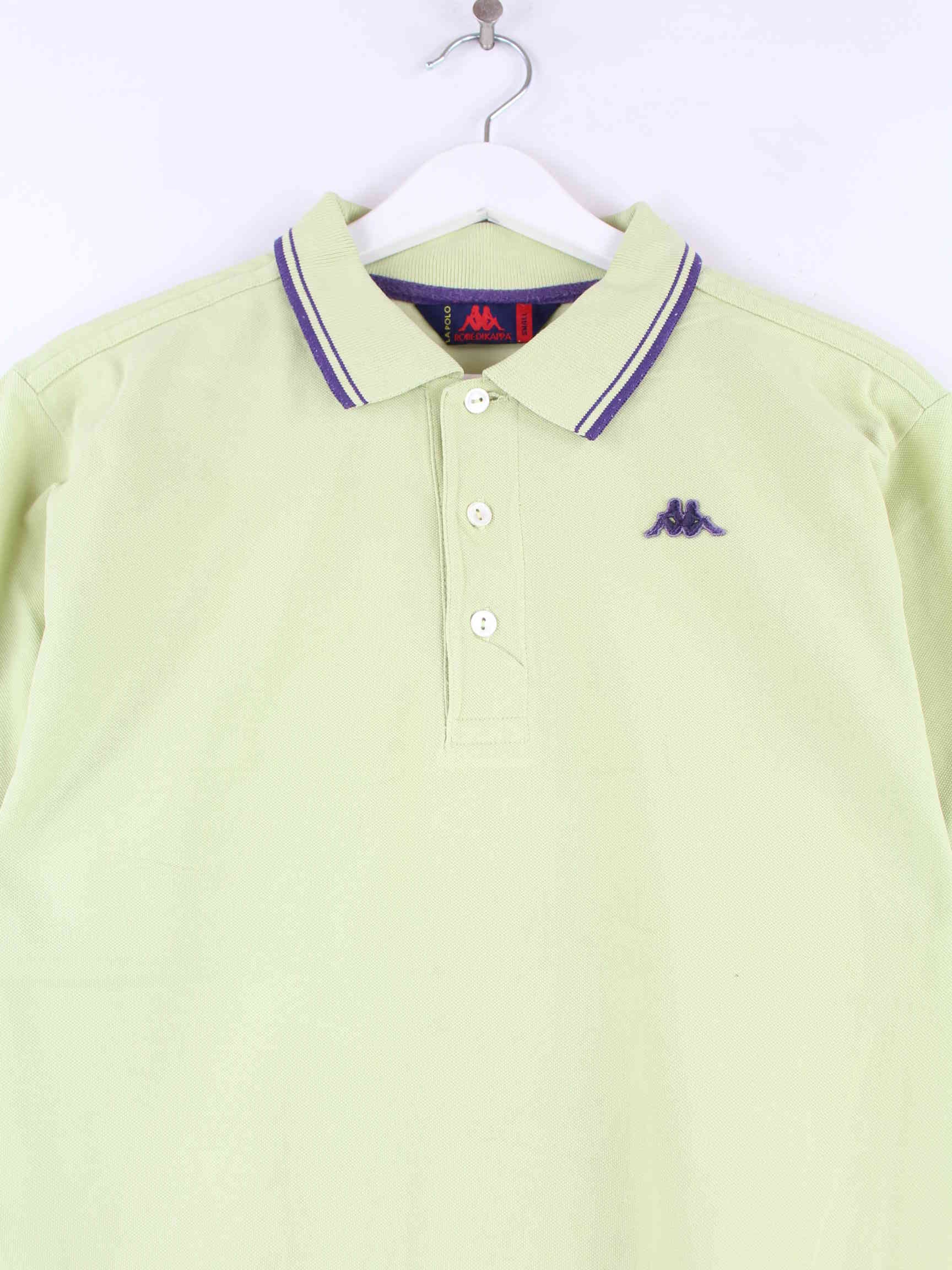 Kappa 90s Vintage Basic Polo Grün S (detail image 1)