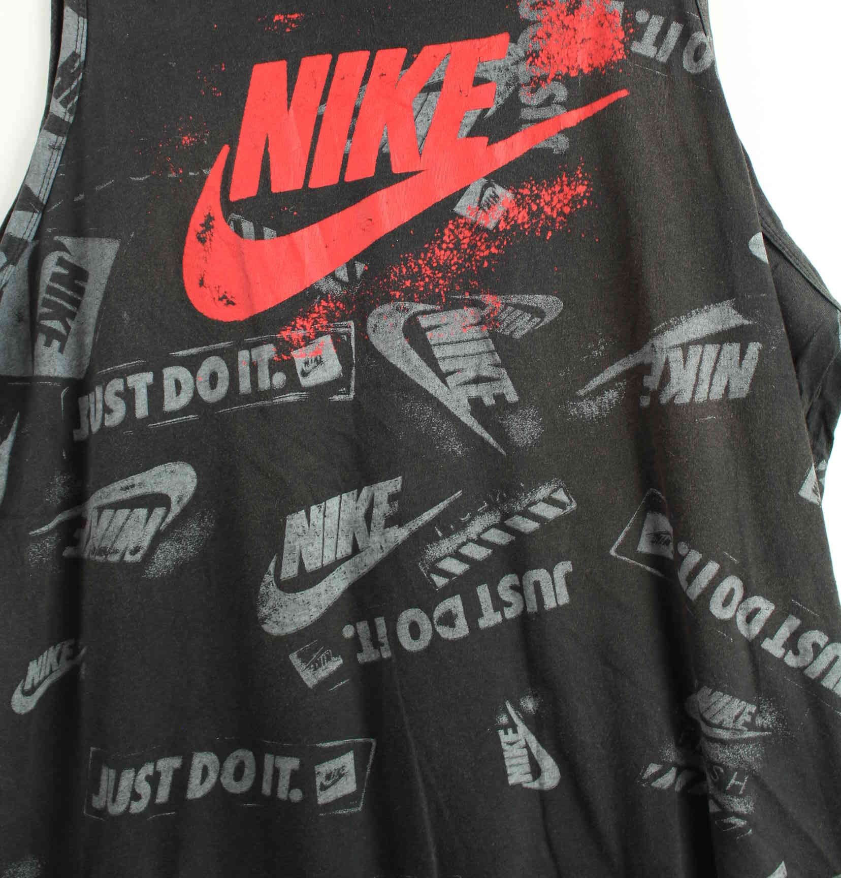 Nike Overall Logo Print Tank Top Grau XL (detail image 1)