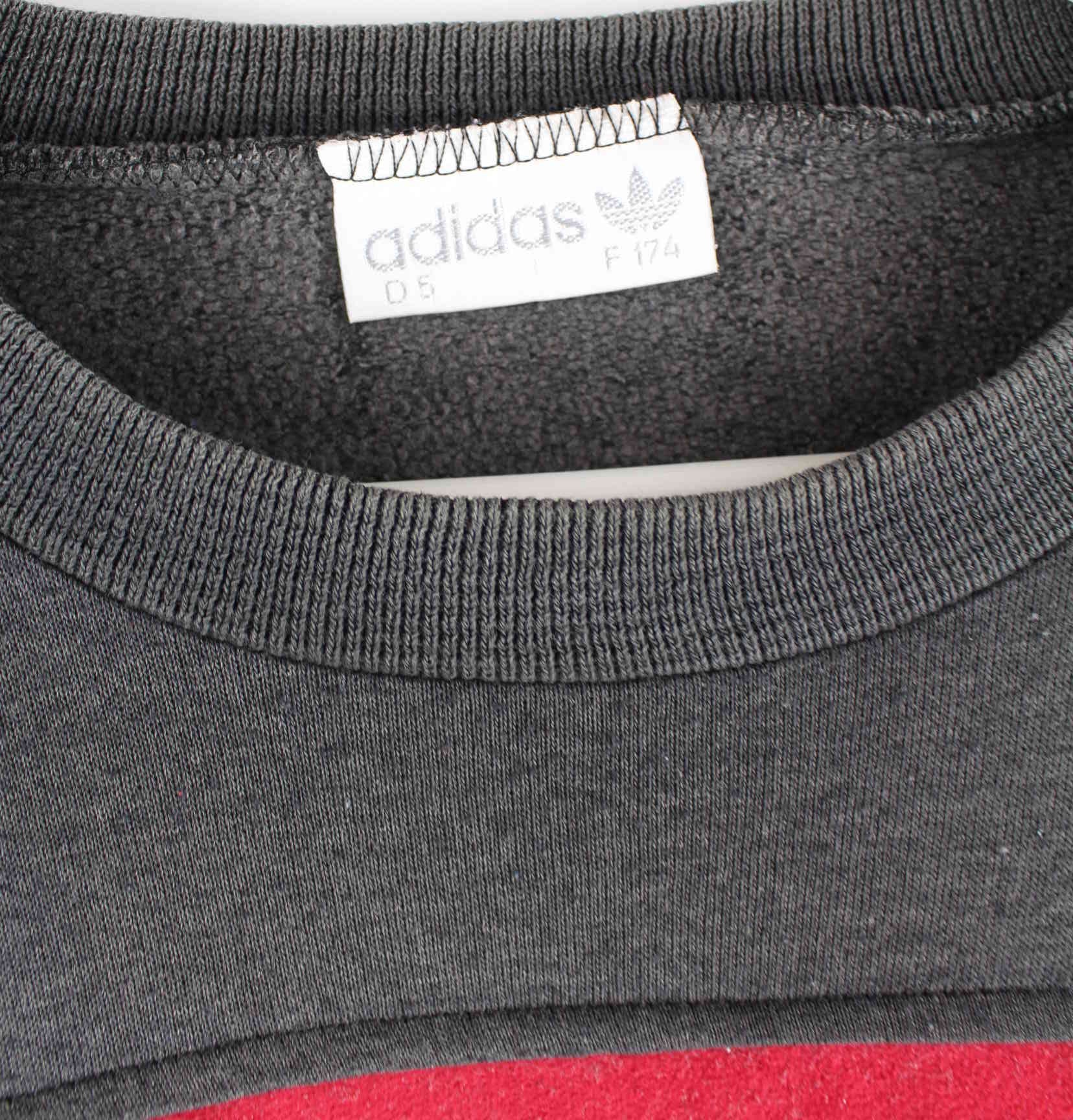Adidas 80s Vintage One World Sweater Grau M (detail image 2)