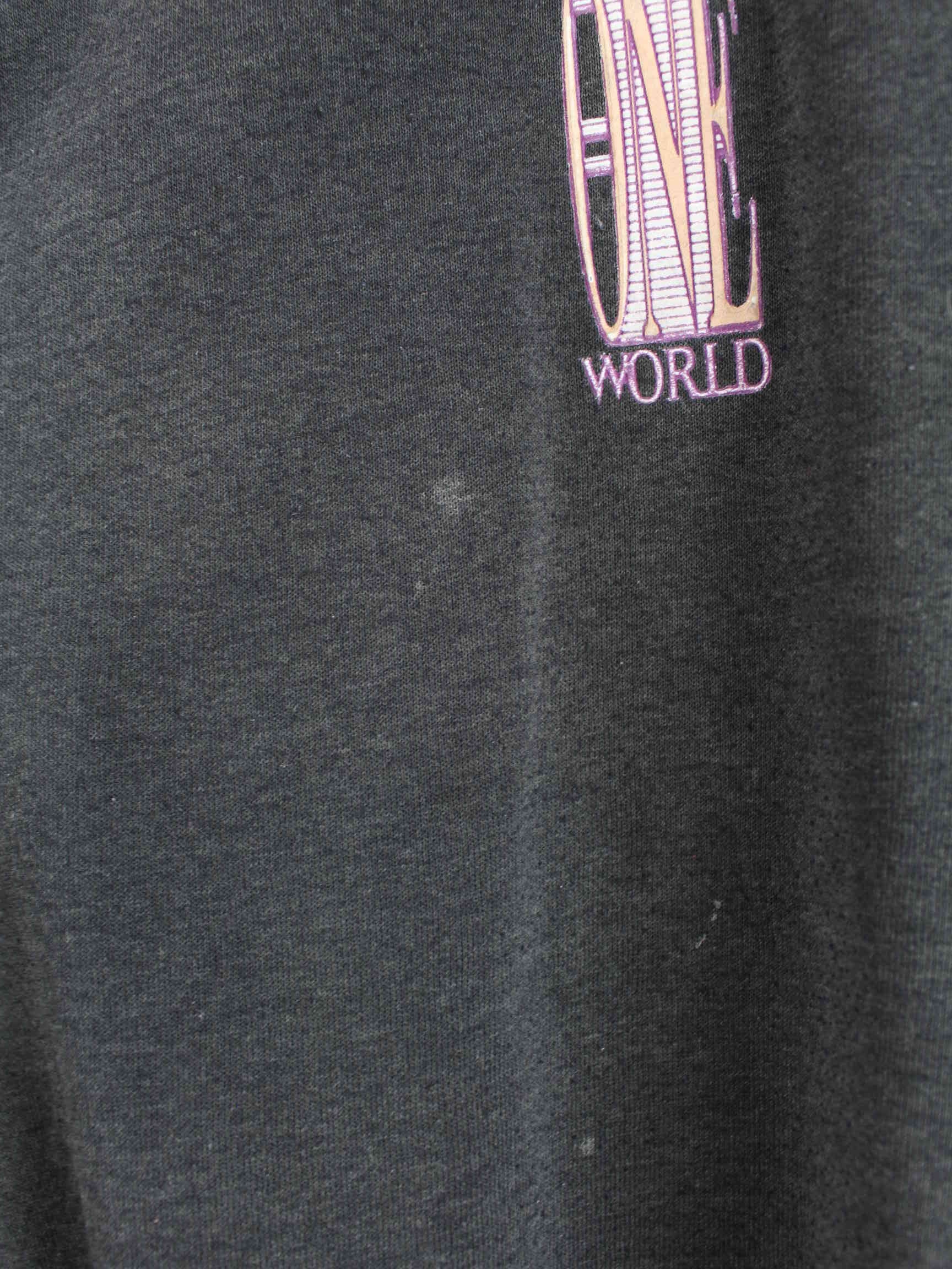 Adidas 80s Vintage One World Sweater Grau M (detail image 3)