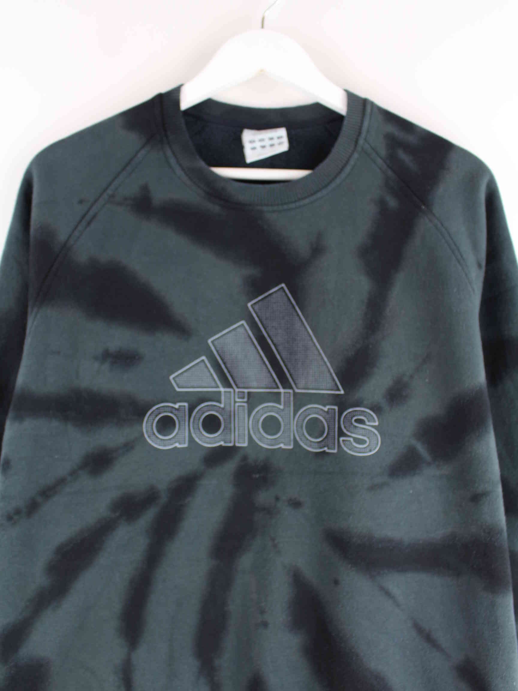 Adidas y2k Print Tie Die Sweater Grau L (detail image 1)