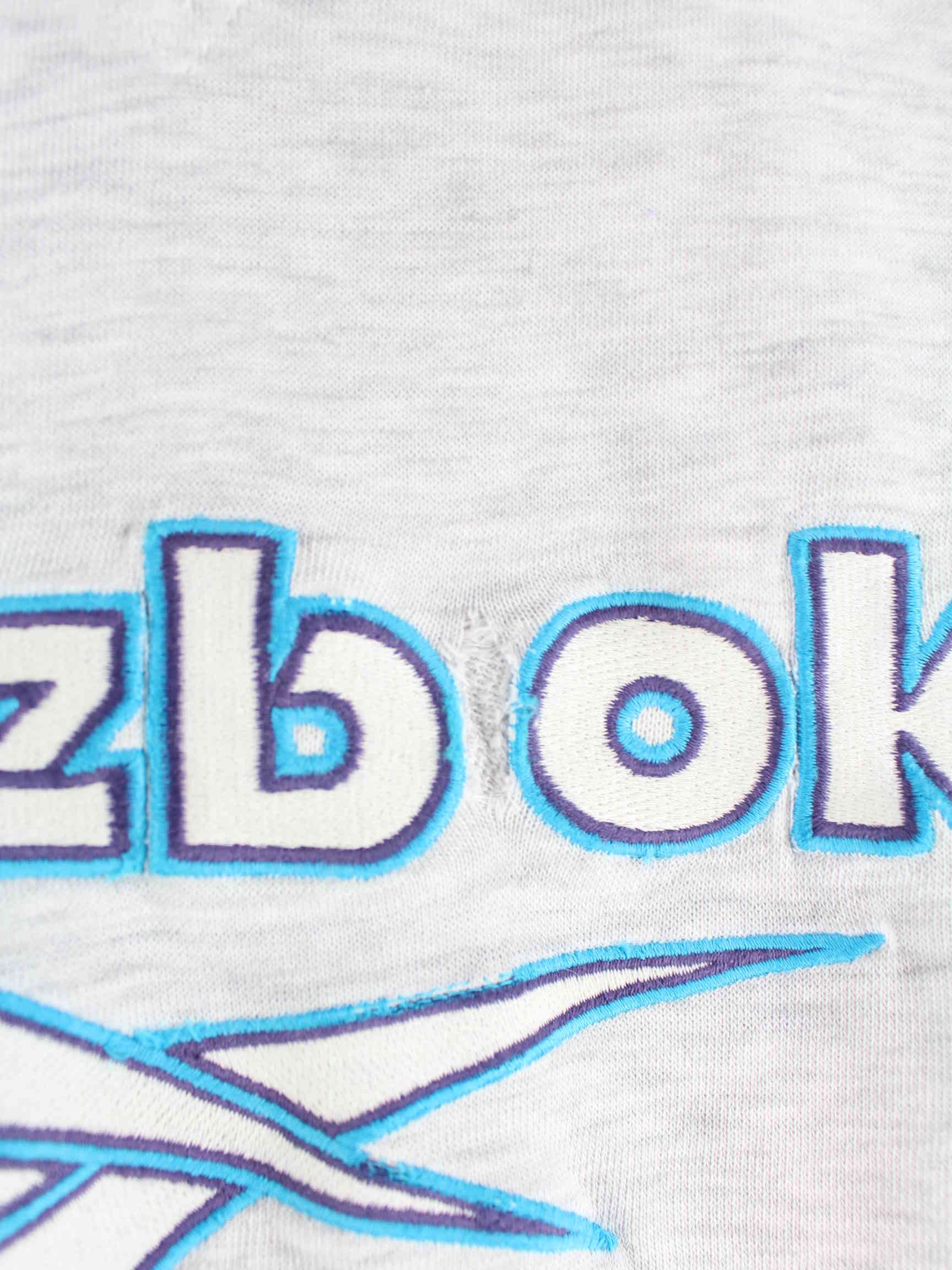 Reebok y2k Embroidered Sweater Grau XXL (detail image 2)
