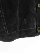 Chevignon 80s Vintage Leder College Jacke Schwarz XXL (detail image 3)