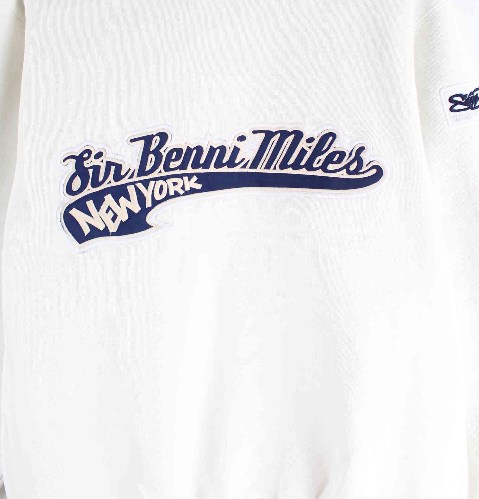 Sir Benni Miles y2k Embroidered Sweater Weiß S (detail image 1)